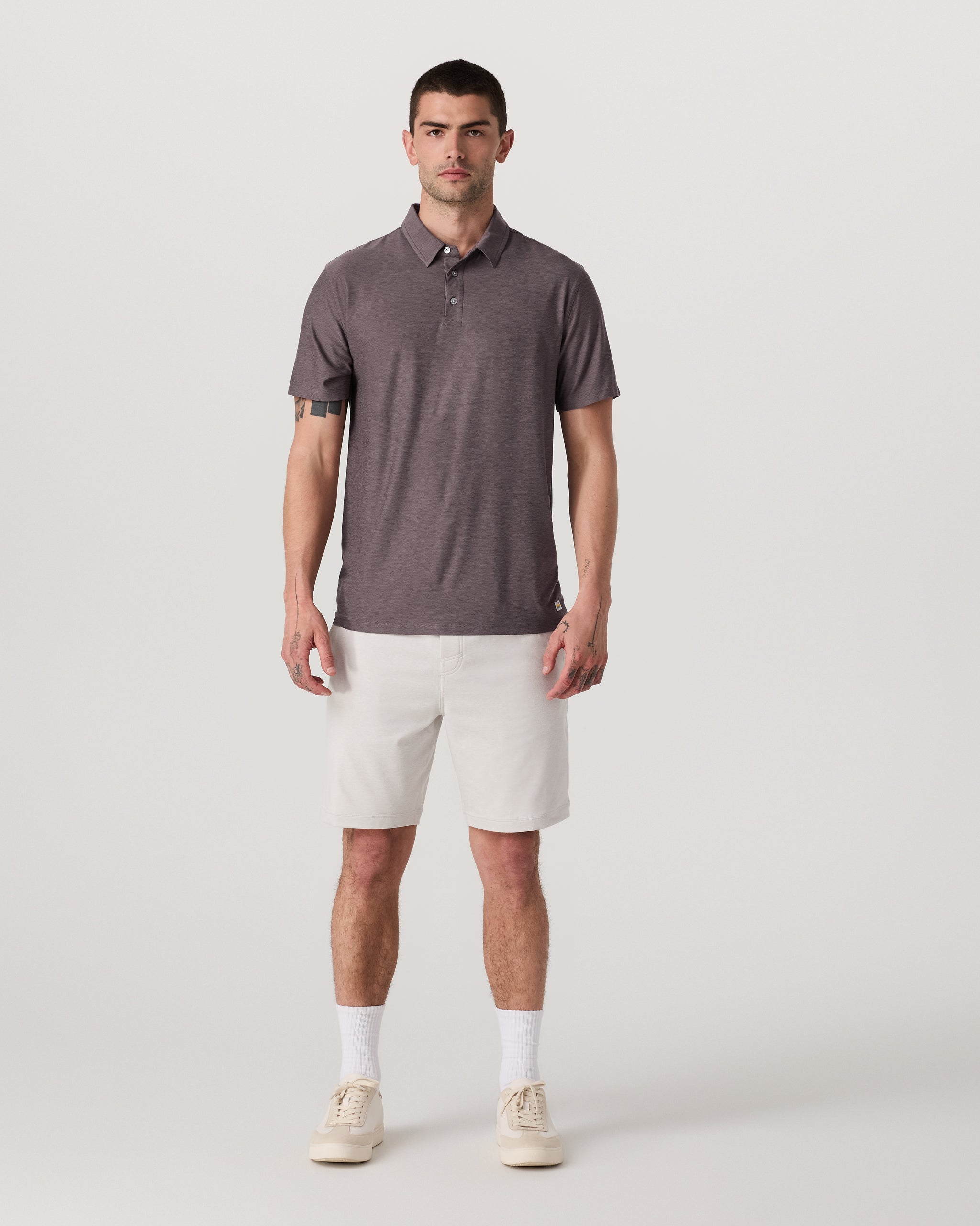 Strato Tech Polo | Huckleberry Heather
