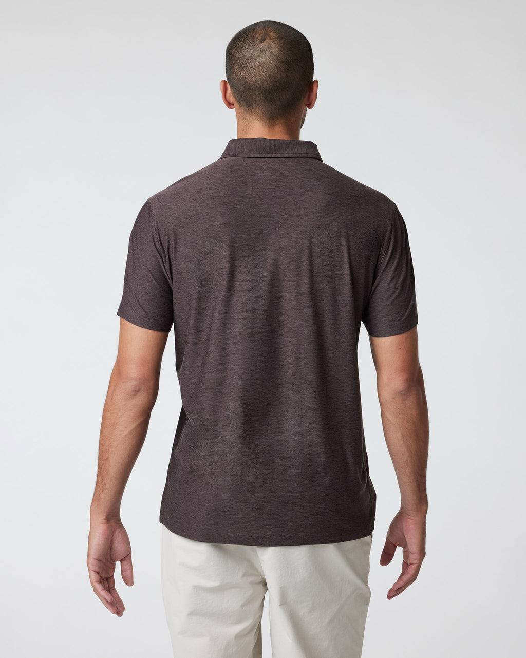 Strato Tech Polo | Sangria Heather