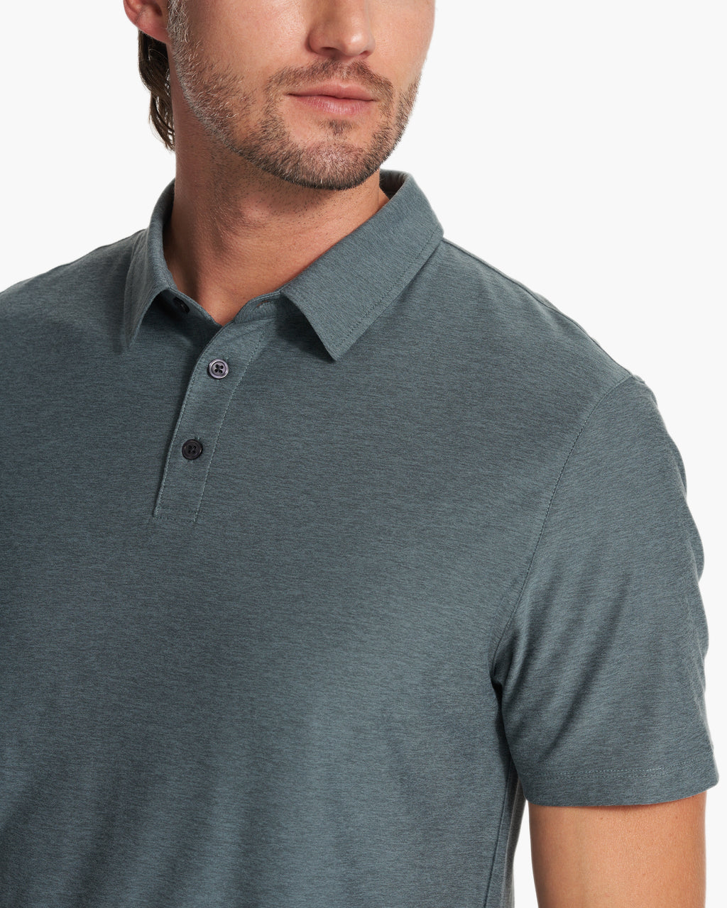 Strato Tech Polo | Lake Heather