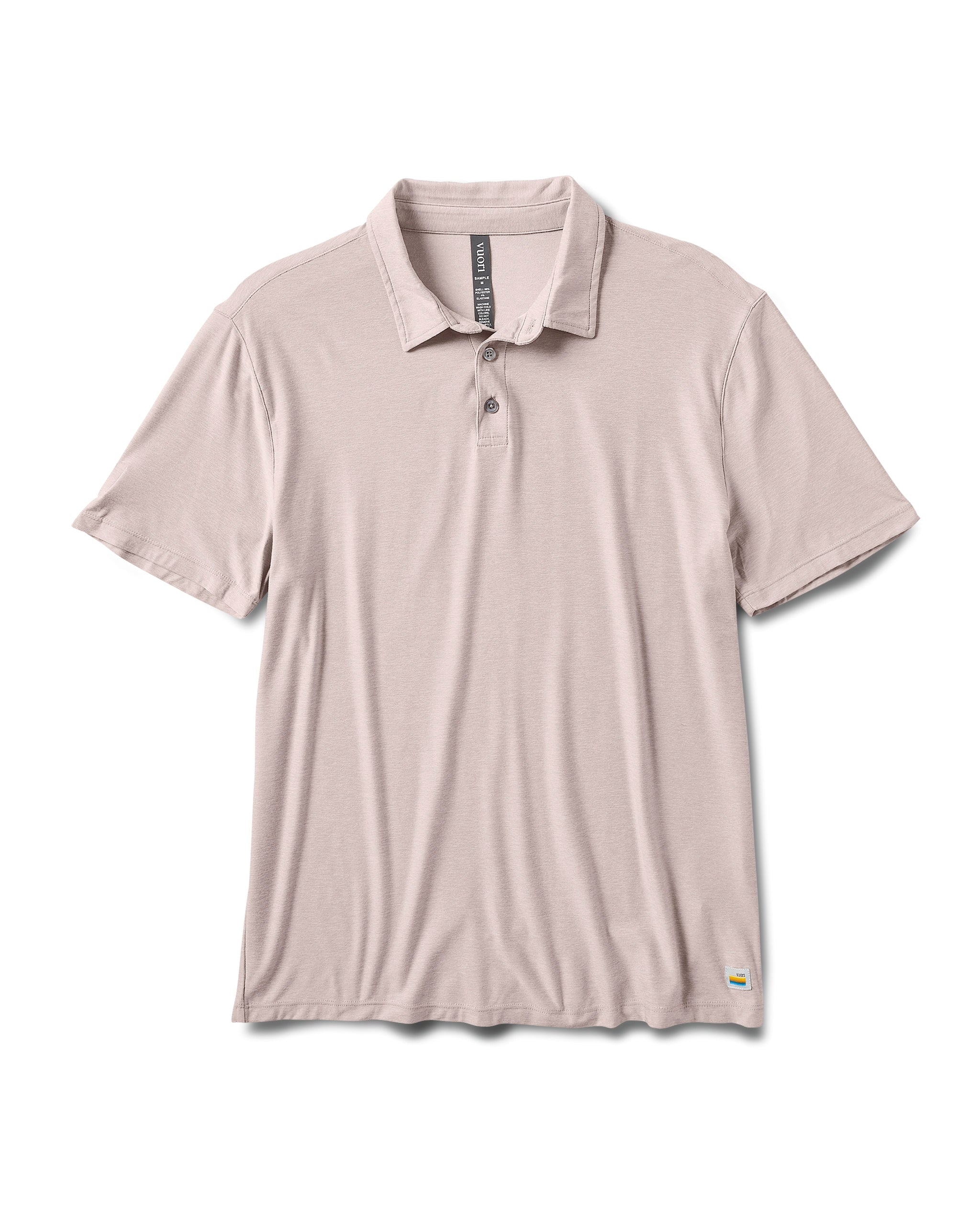Strato Tech Polo | Oyster Heather