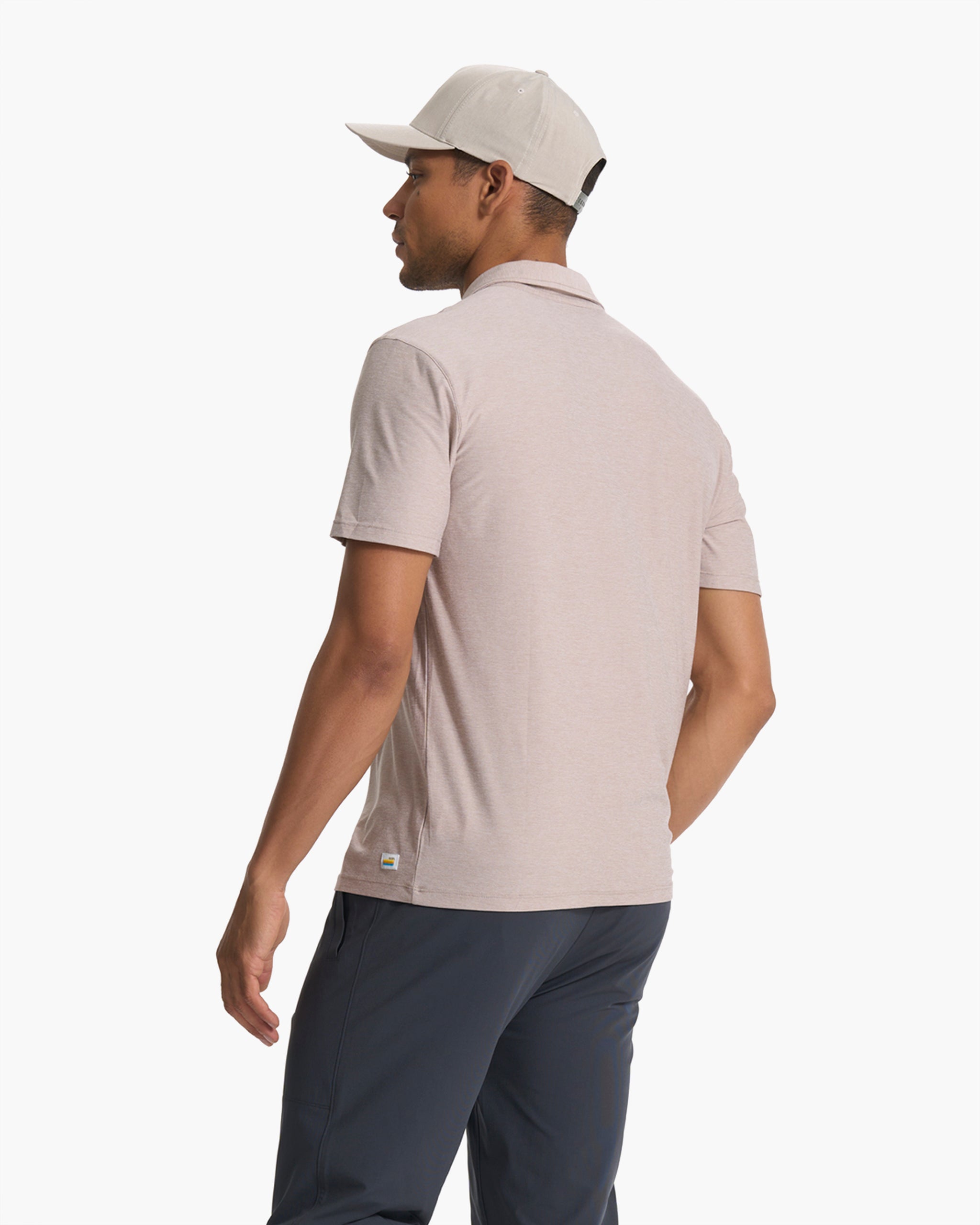 Strato Tech Polo | Oyster Heather