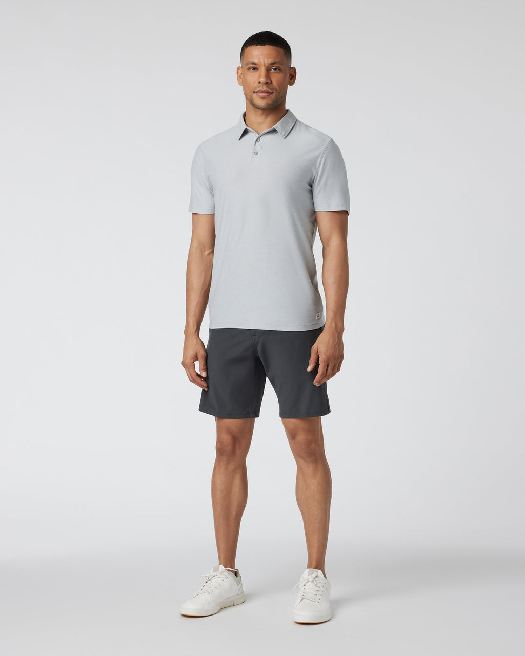 Strato Tech Polo | Platinum Heather