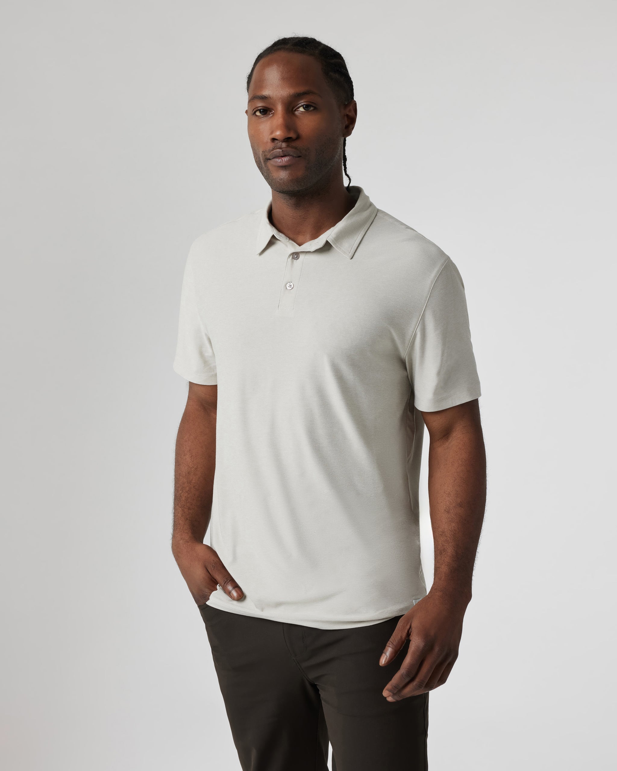 Strato Tech Polo | Salt Heather