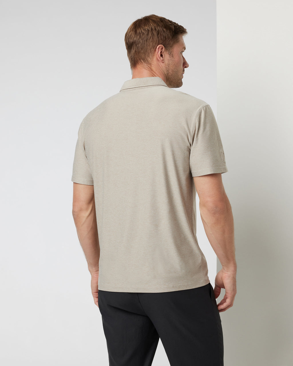 Strato Tech Polo | Toast Heather