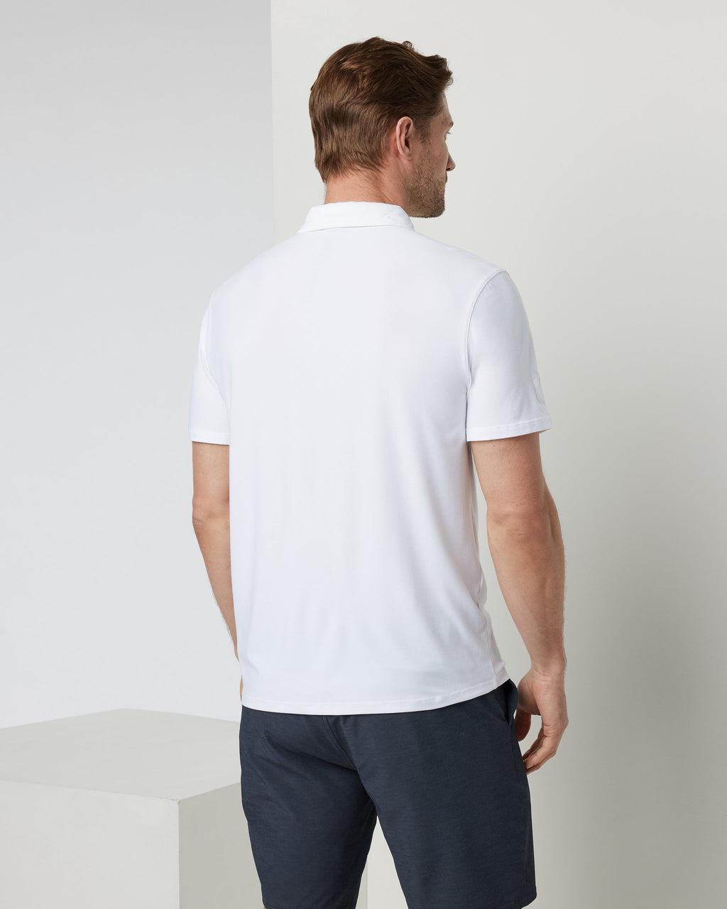 Strato Tech Polo | White