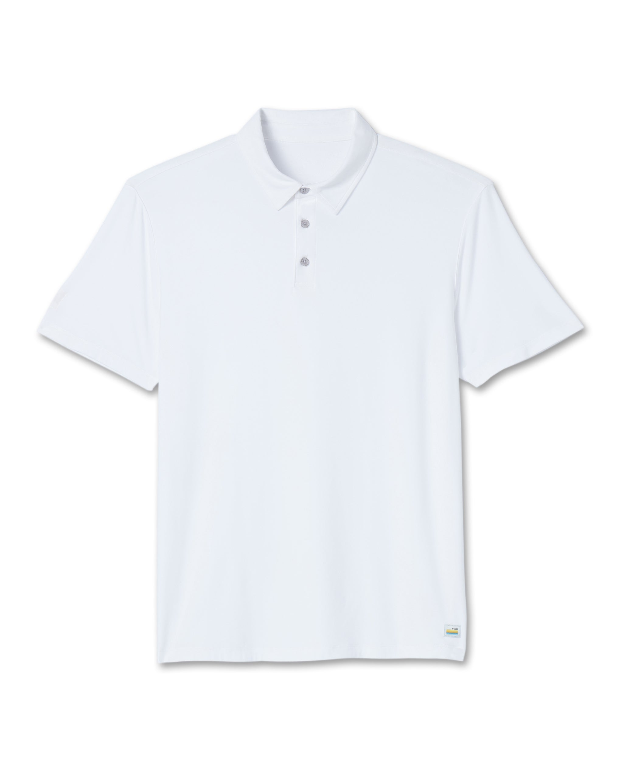 Strato Tech Polo | White