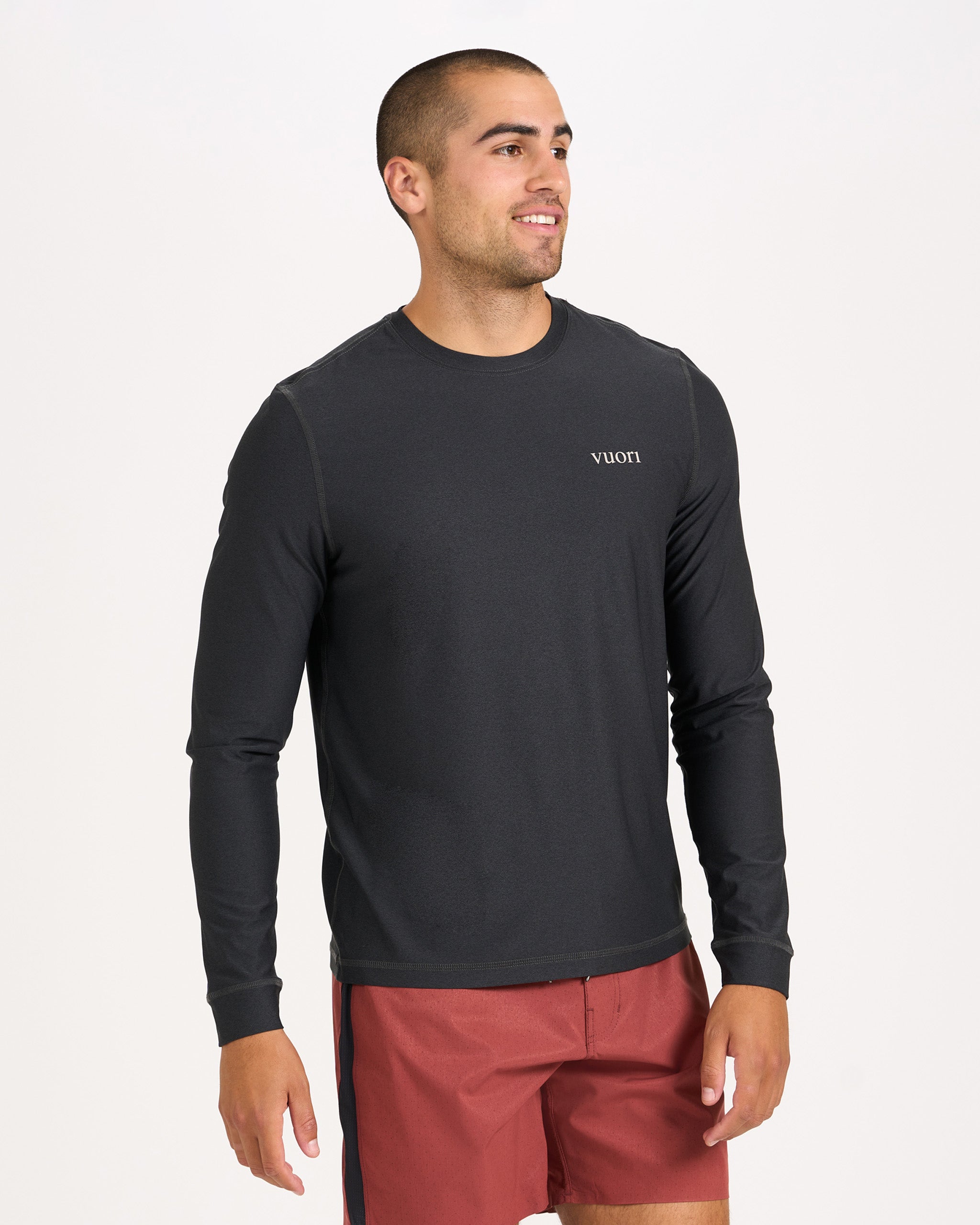 Long-Sleeve Uluwatu 2.0 Water Tee | Black Heather