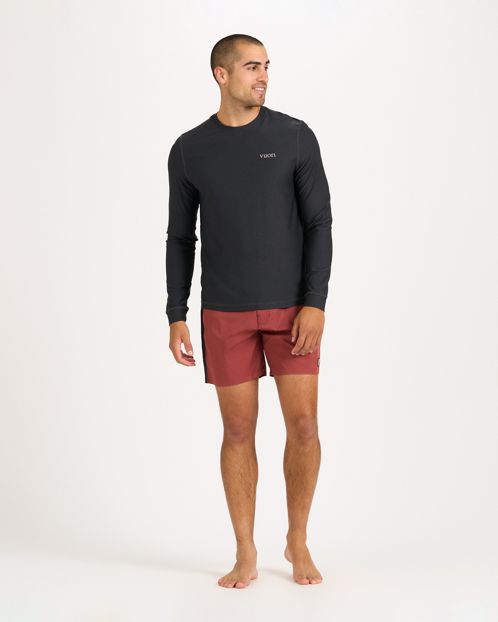 Long-Sleeve Uluwatu 2.0 Water Tee | Black Heather