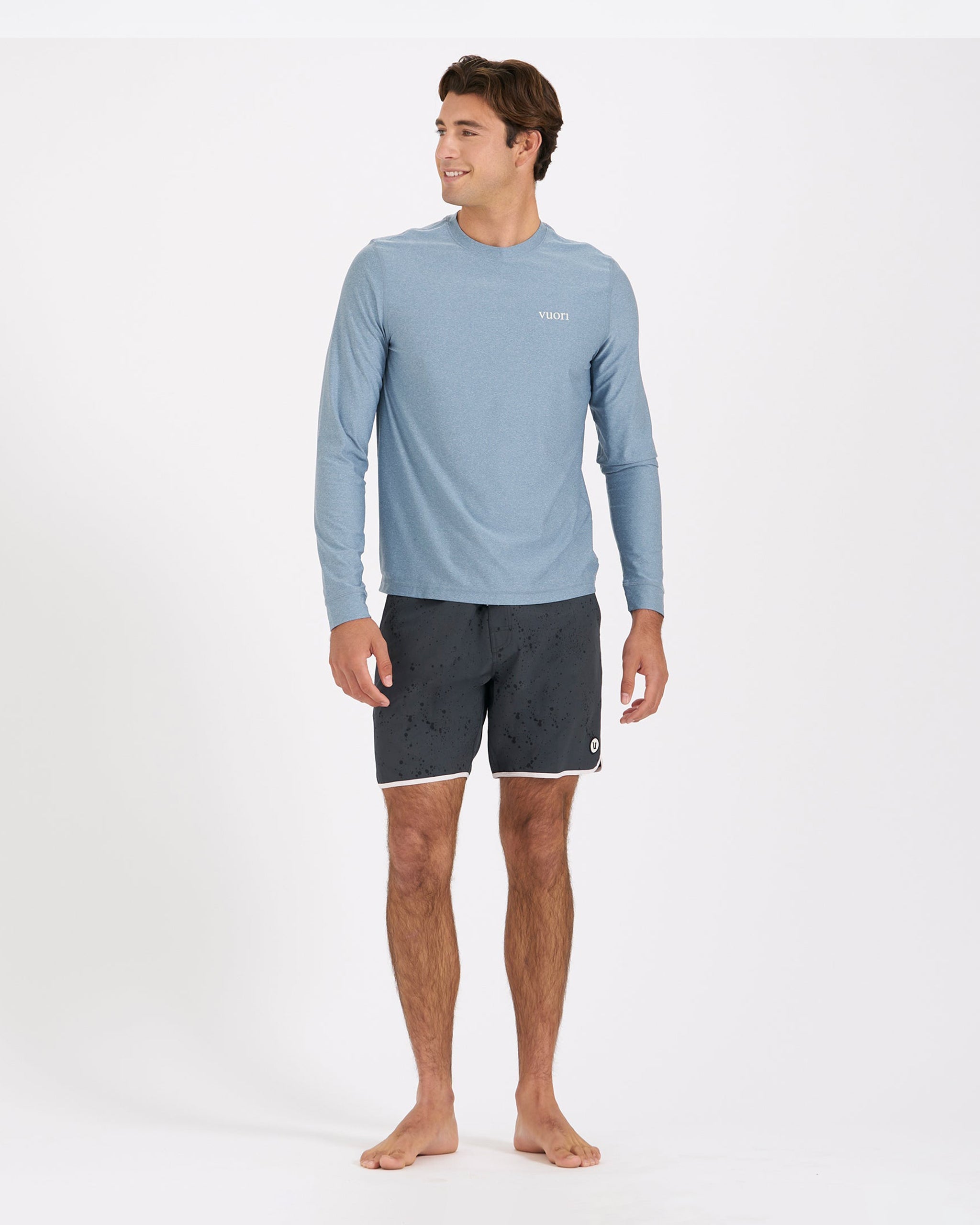 Long-Sleeve Uluwatu 2.0 Water Tee | Cloud Heather