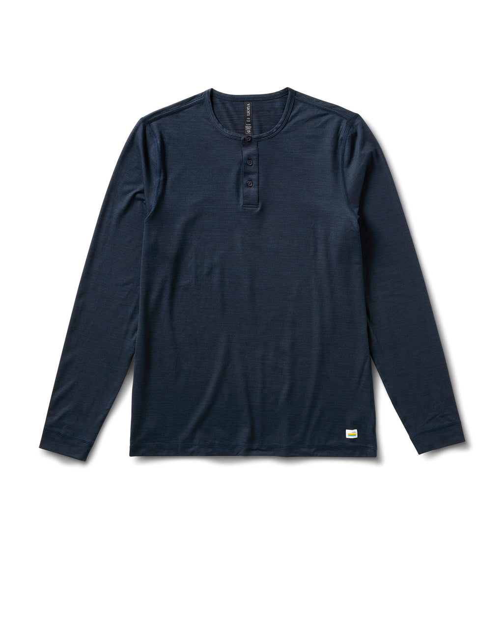 Long-Sleeve Ease Performance Henley | Ink Heather