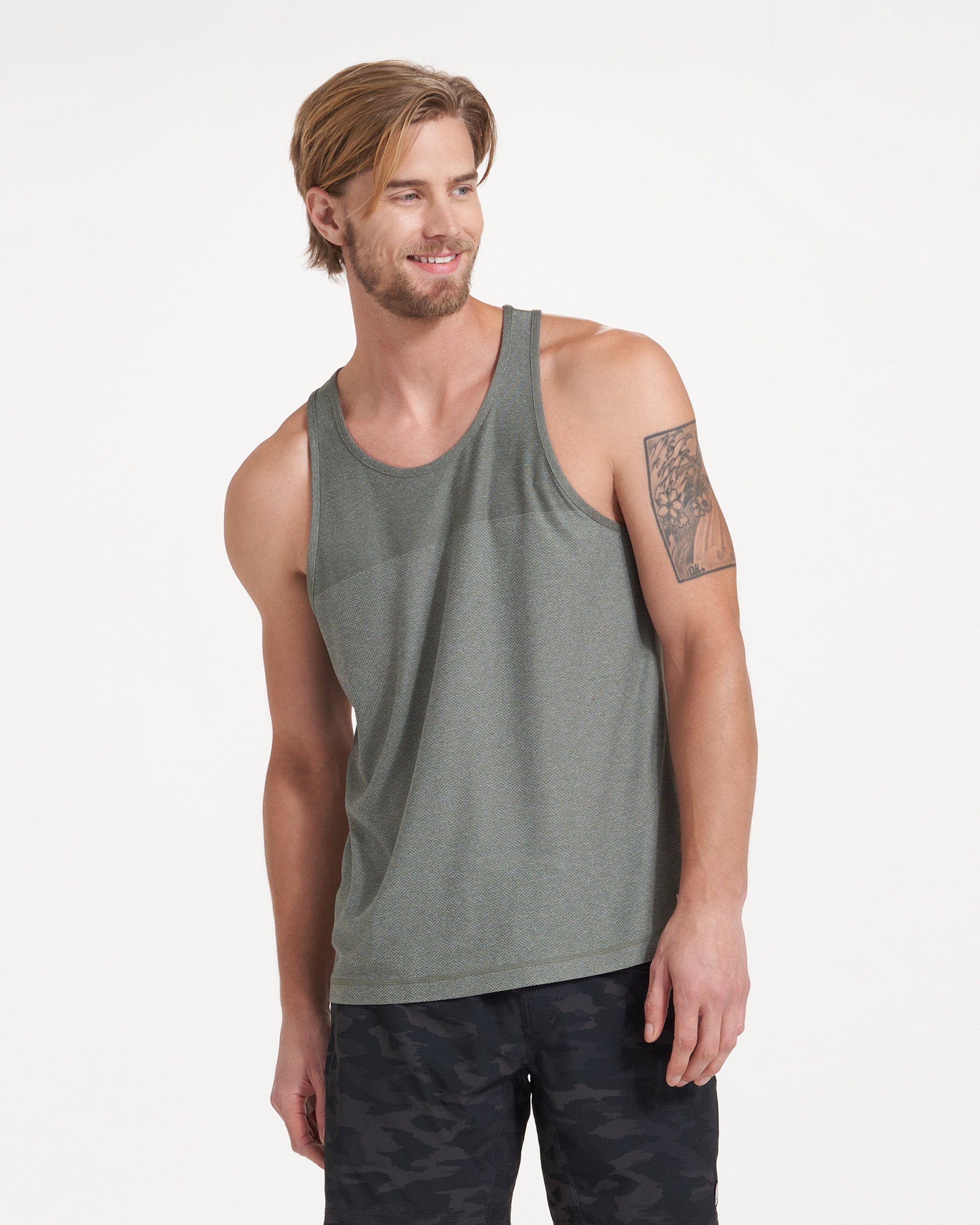 Grandview Tech Tank | Oregano Heather