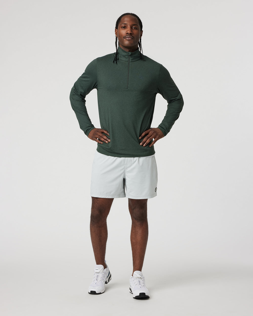 Ease Performance Half Zip 2.0 | Aspen Heather