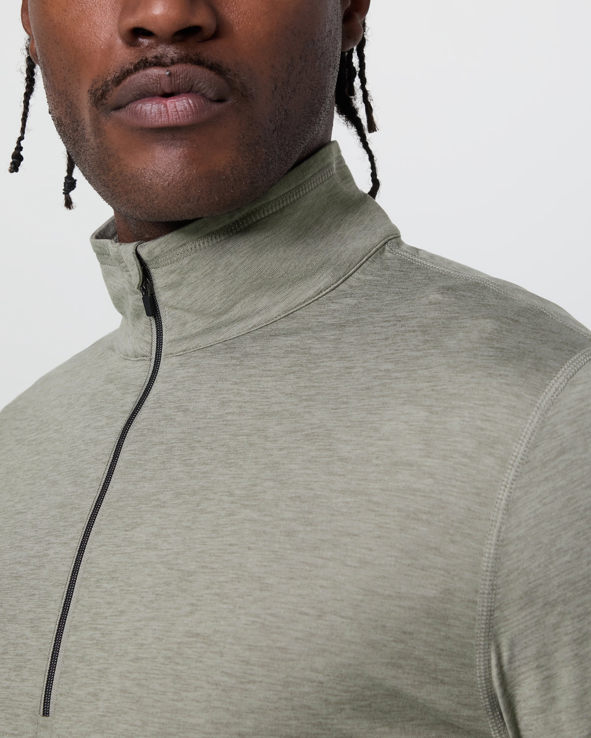Ease Performance Half Zip 2.0 | Laurel Heather