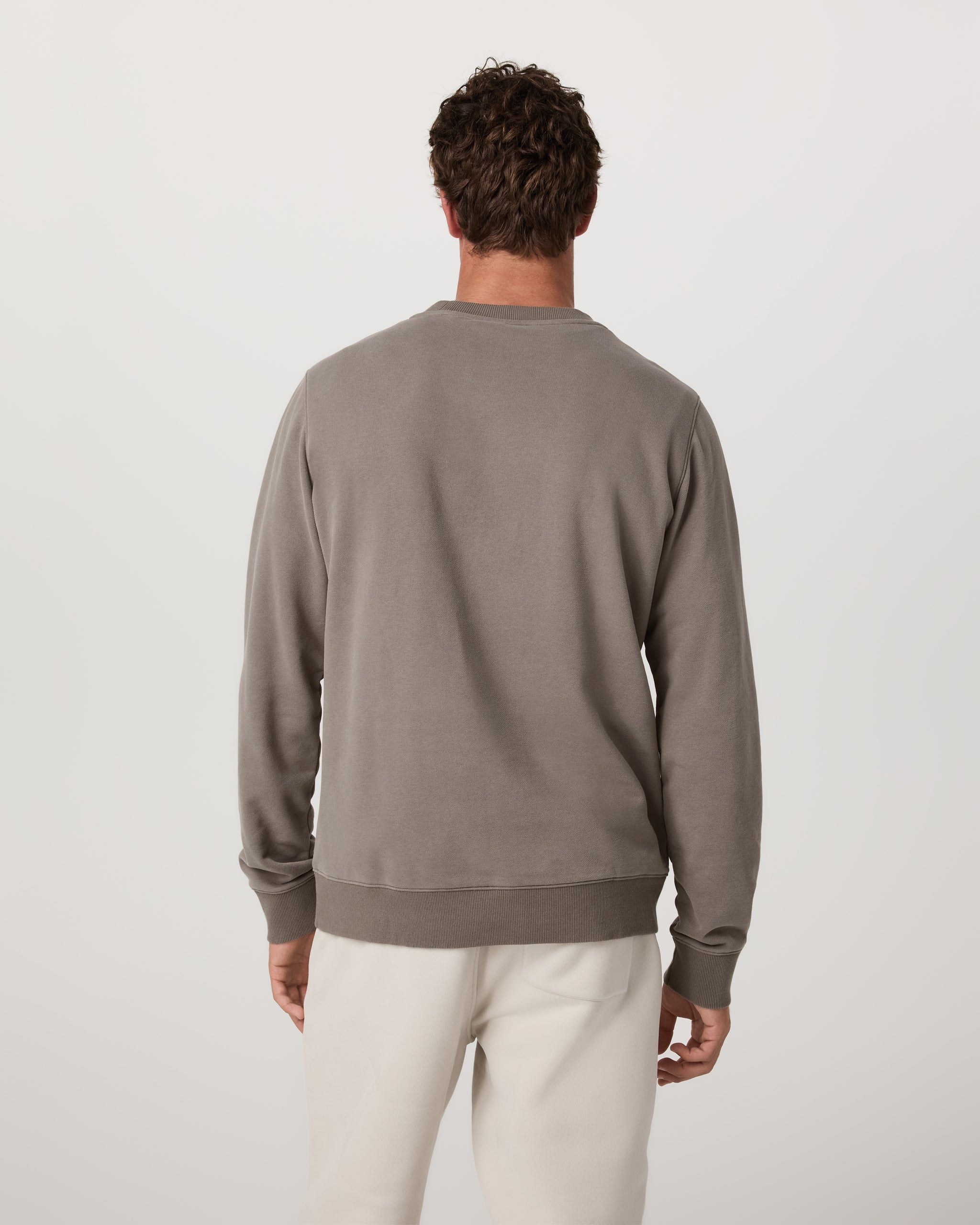 Cypress Logo Crew | Smokey Taupe