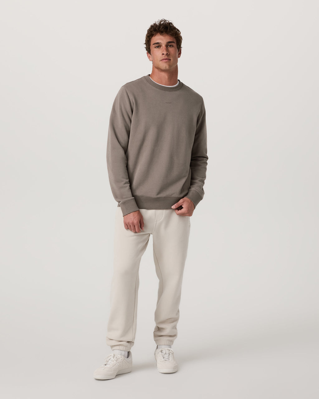 Cypress Logo Crew | Smokey Taupe
