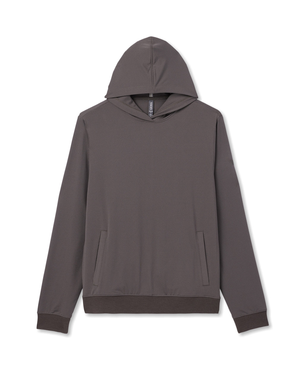 Double Mesh Hoodie | Warm Grey