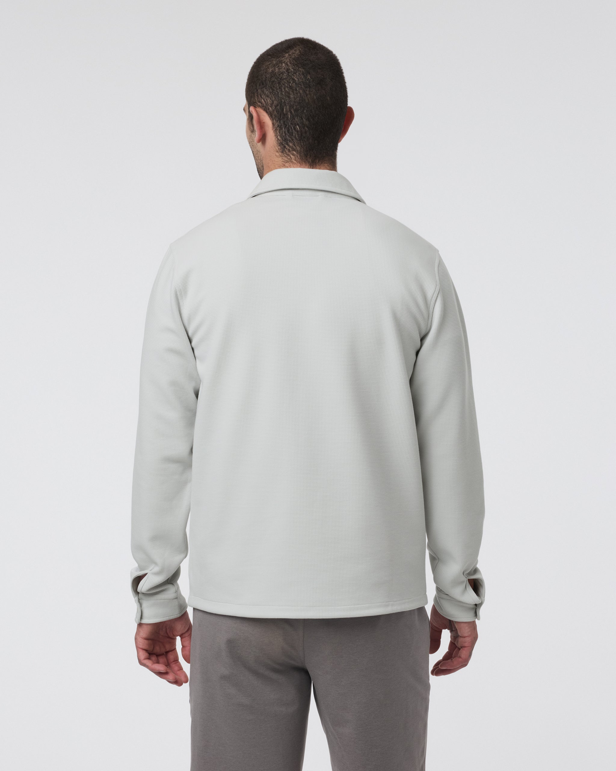 Waffle Shirt Jacket | Salt
