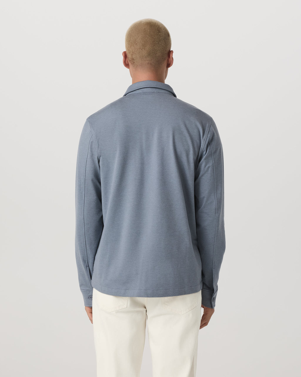 Coronado Shirt Jacket | Slate Blue Heather