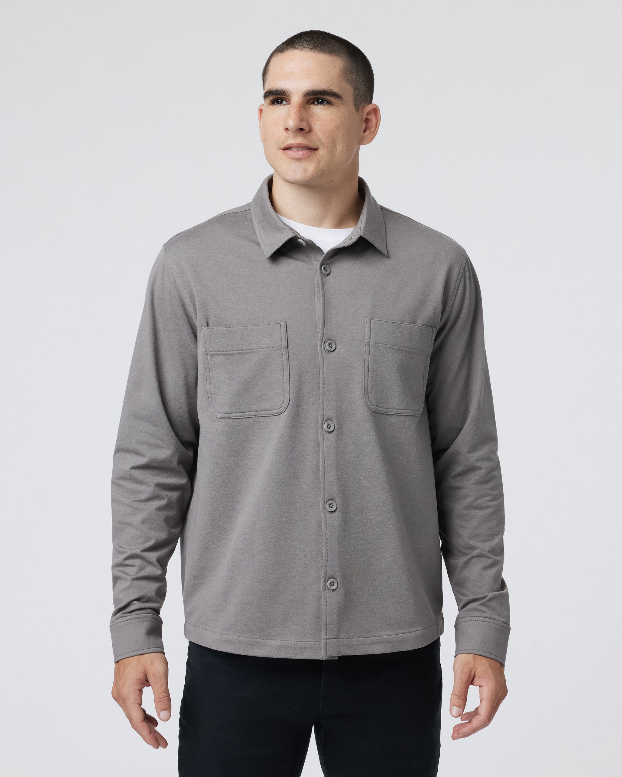 Coronado Shirt Jacket | Dolomite Heather