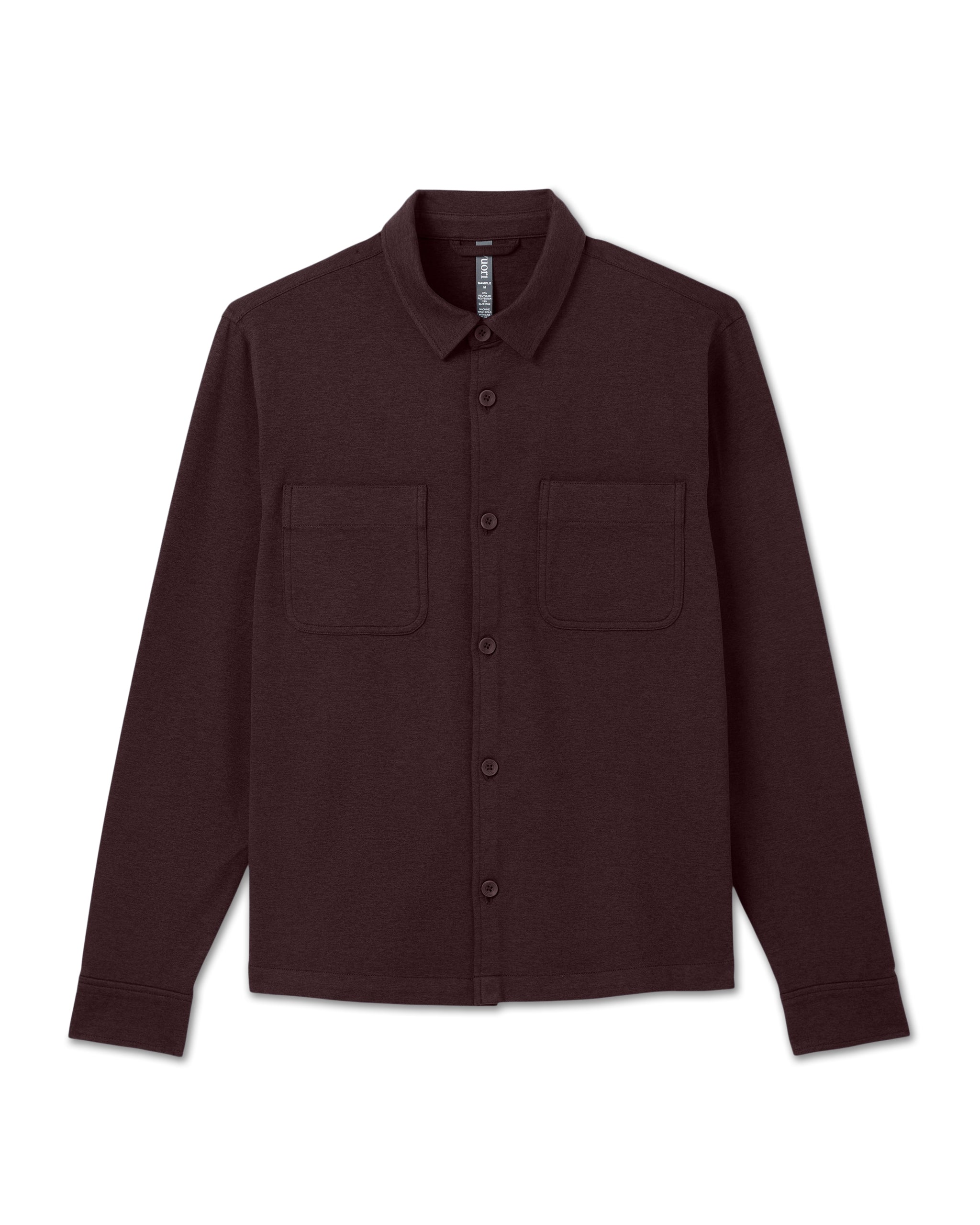 Coronado Shirt Jacket | Mahogany Heather