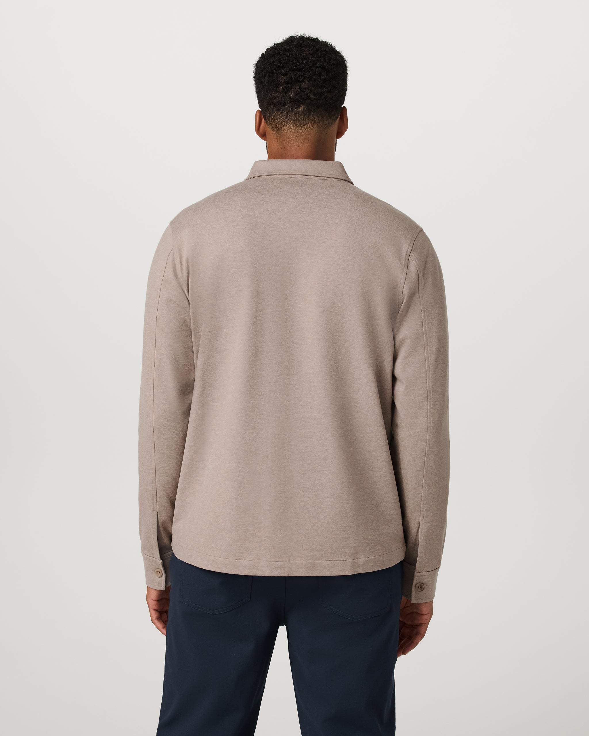 Coronado Shirt Jacket | Pumice Heather