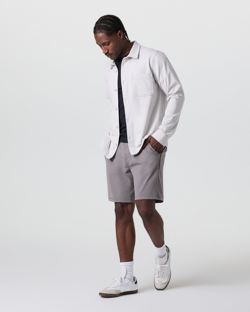 Coronado Shirt Jacket | Salt Heather