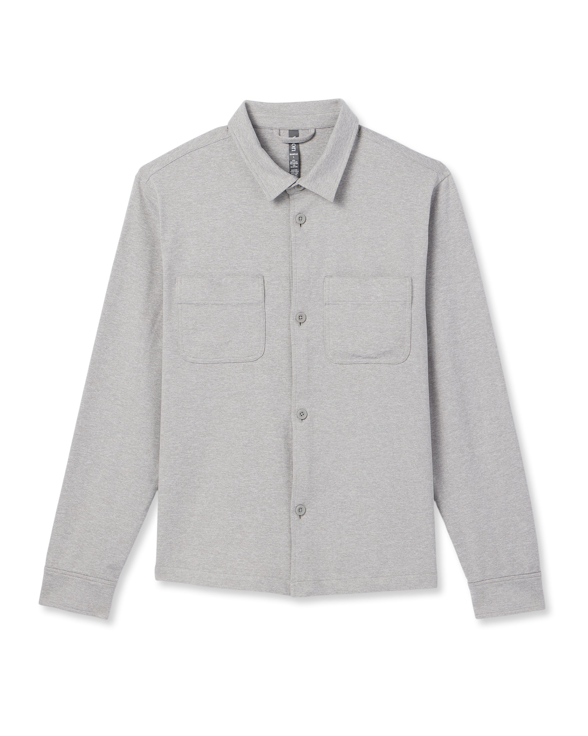 Coronado Shirt Jacket | Light Heather Grey