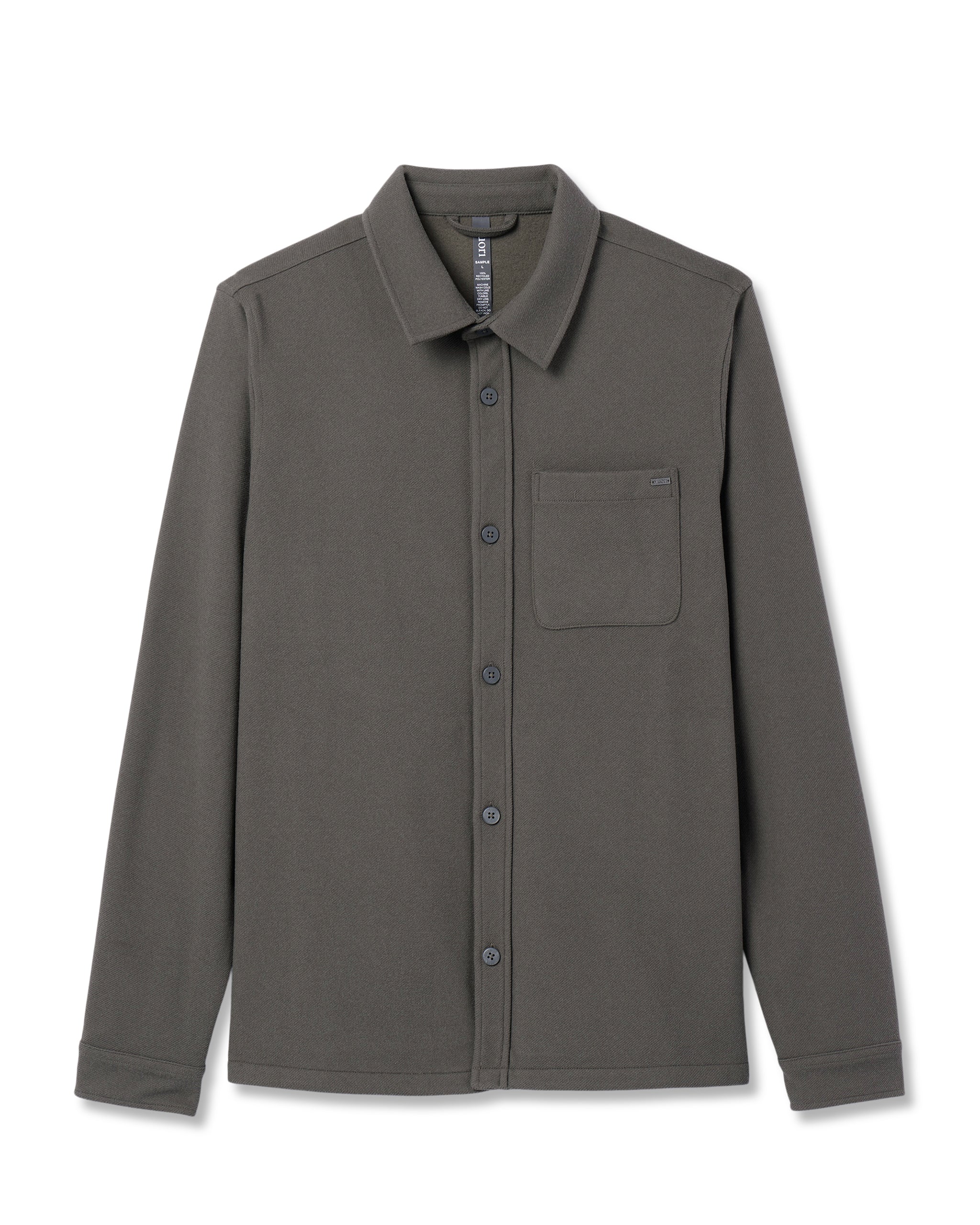 Beldon Shirt Jacket Knit Twill | Oregano