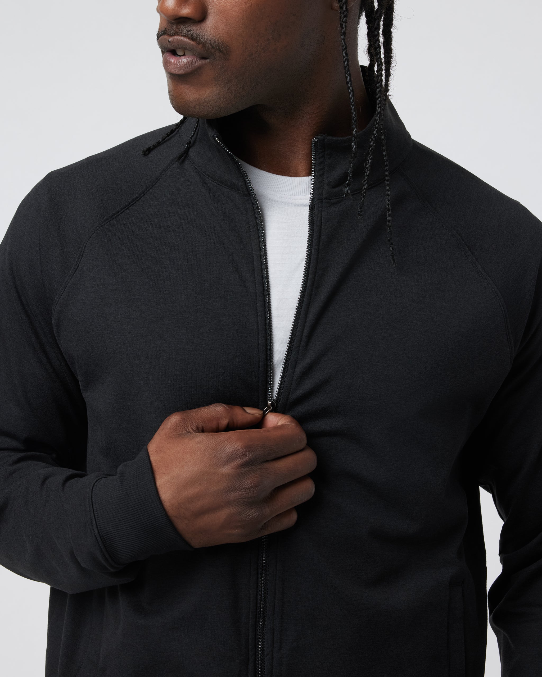 Coronado Novelty Full Zip | Black Heather