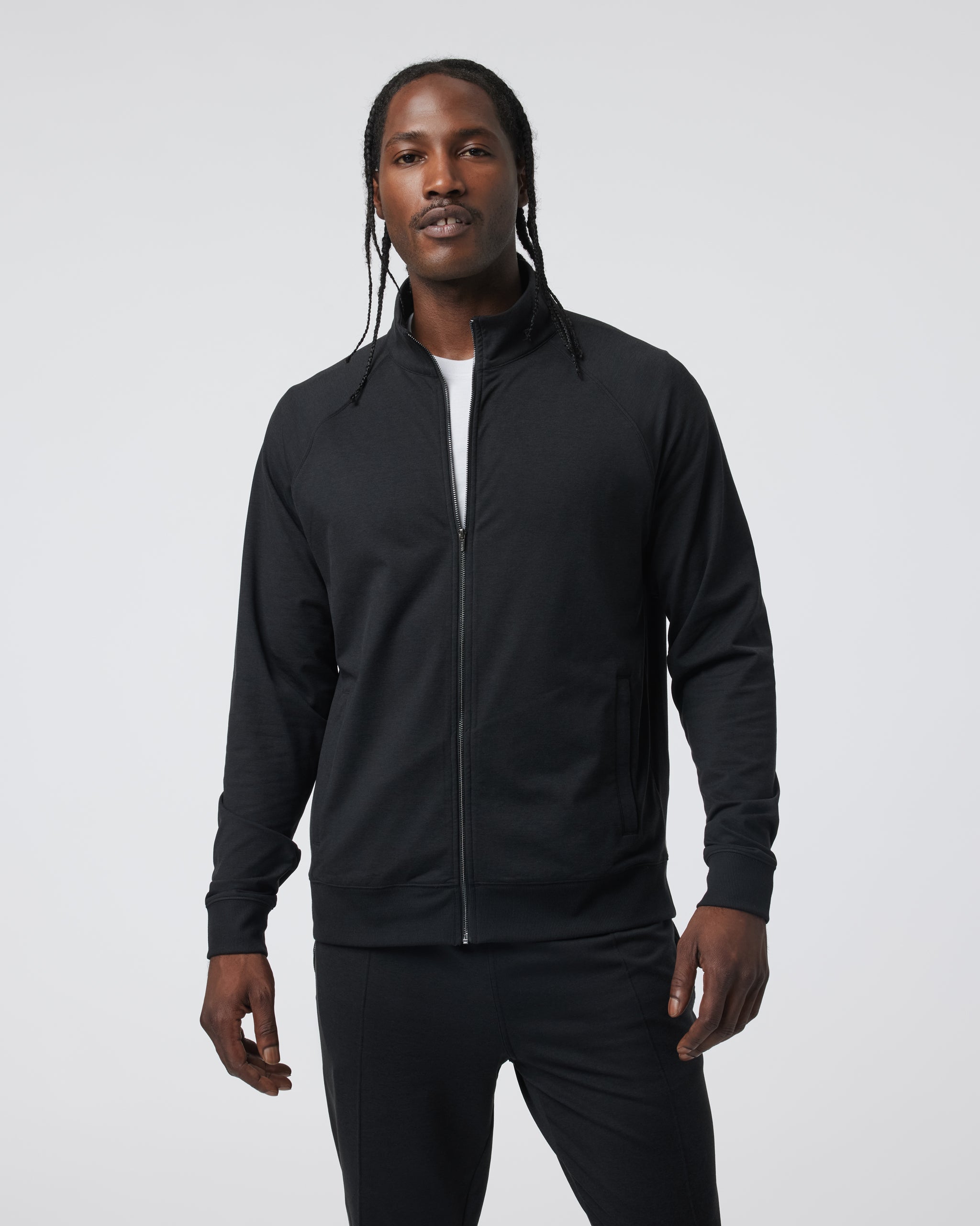 Coronado Novelty Full Zip | Black Heather