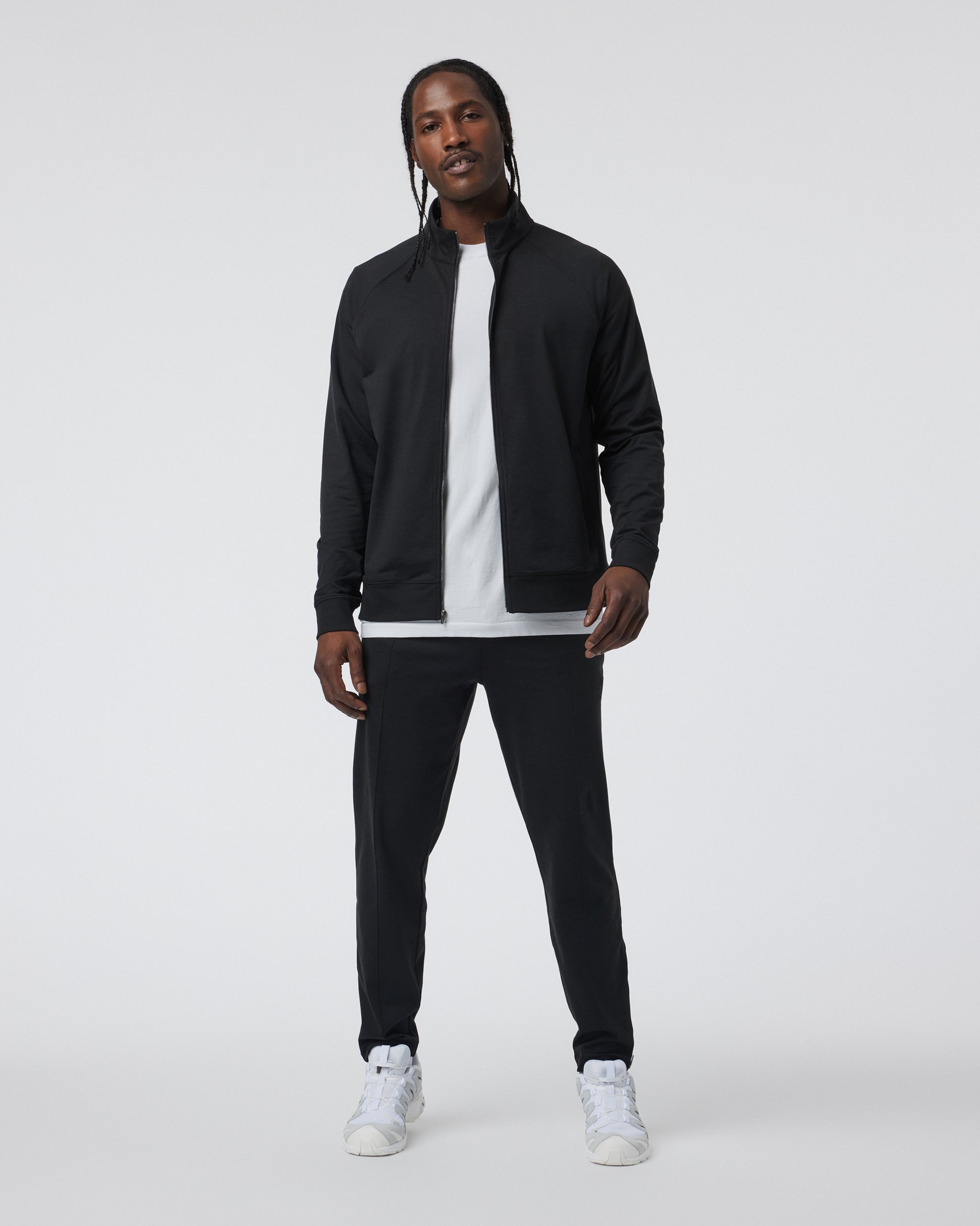 Coronado Novelty Full Zip | Black Heather