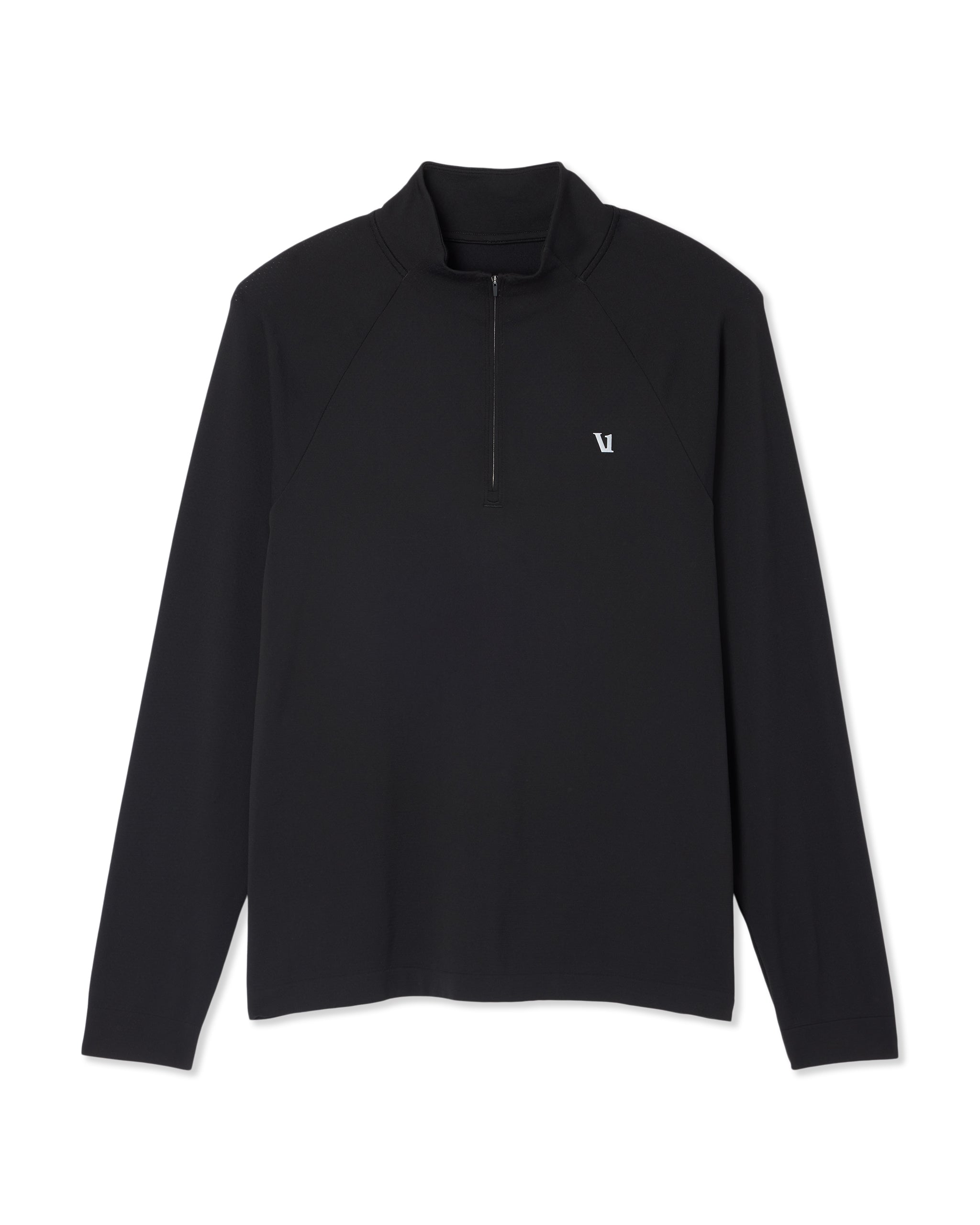 Clearview Seamless 1/4 Zip | Black