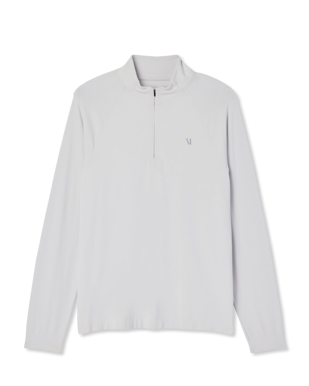 Clearview Seamless 1/4 Zip | Frost Grey