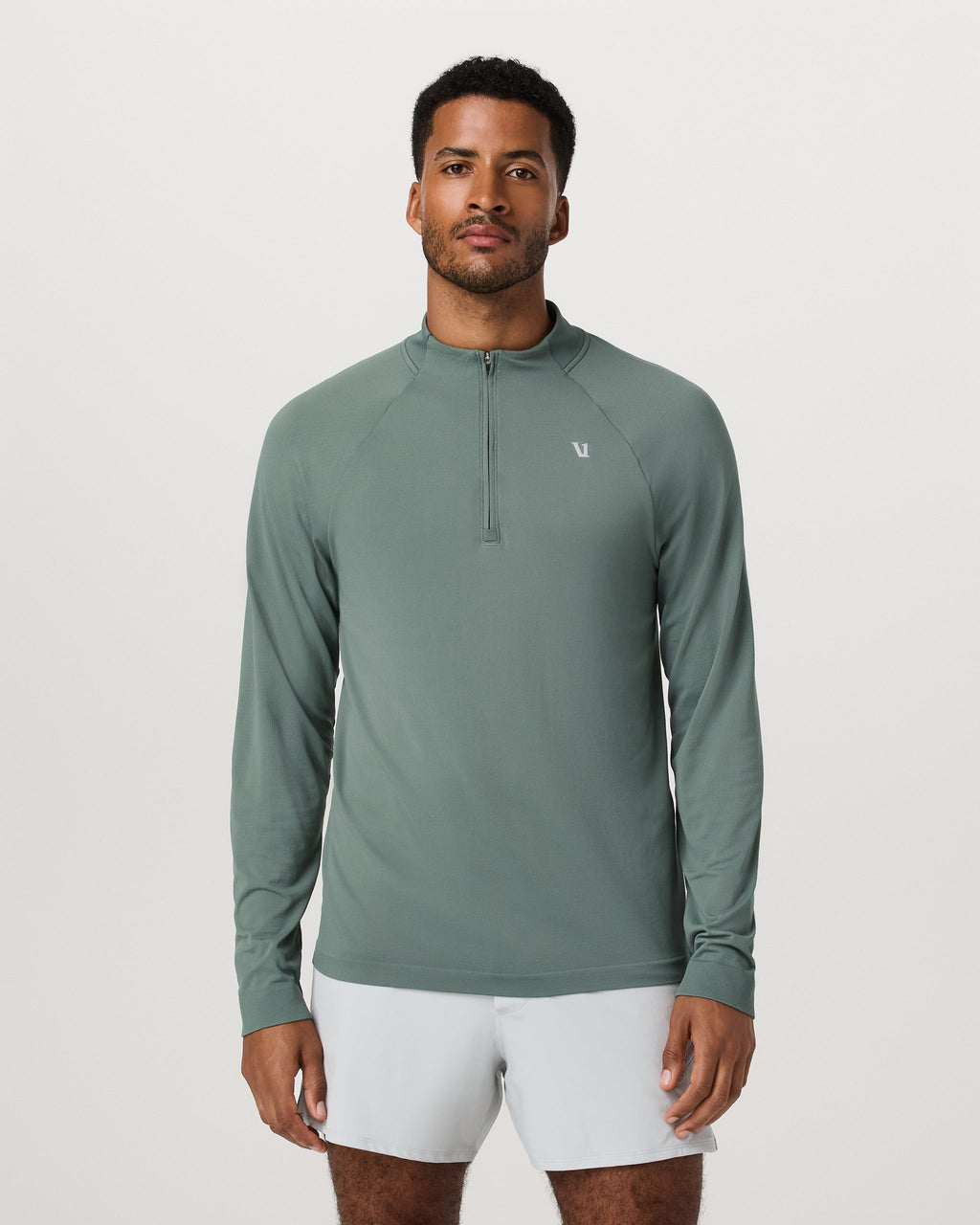 Clearview Seamless 1/4 Zip | Marsh