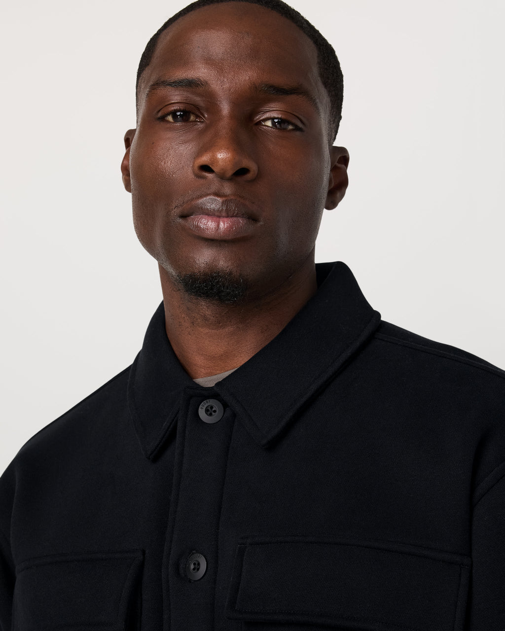 Seaside Shirt Jacket | Black