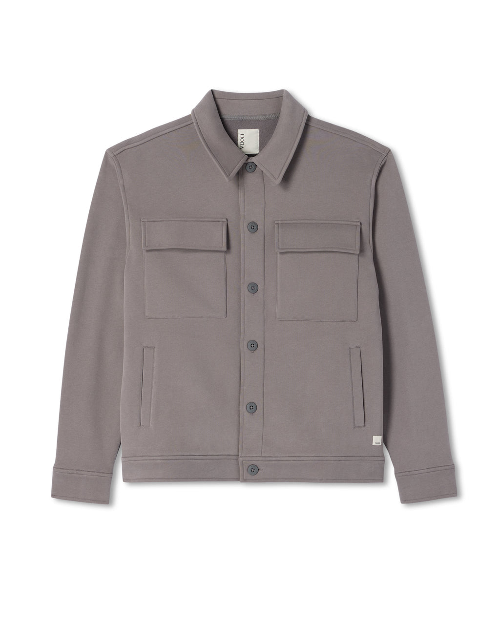 Seaside Shirt Jacket | Cavern Grey