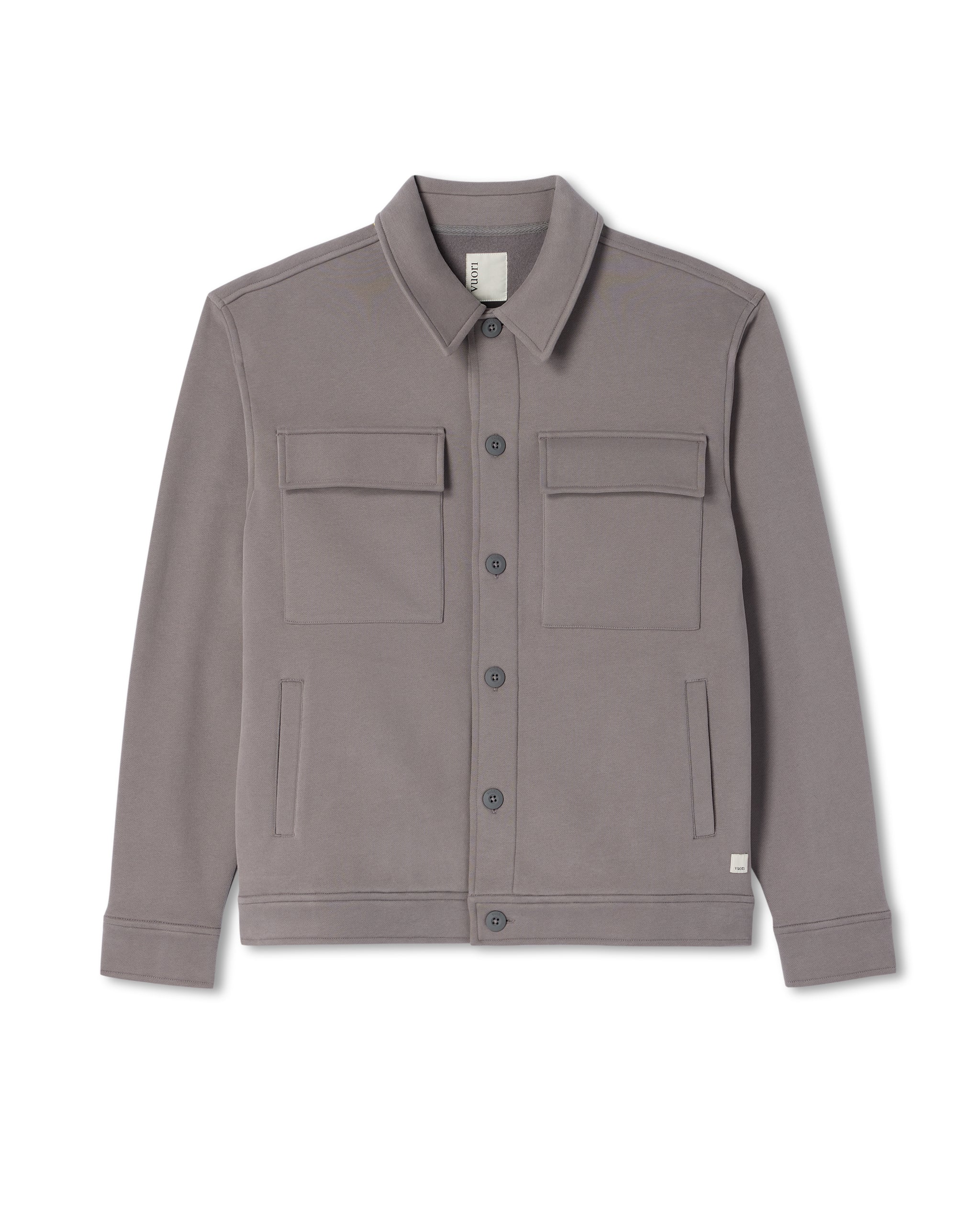 Seaside Shirt Jacket | Cavern Grey
