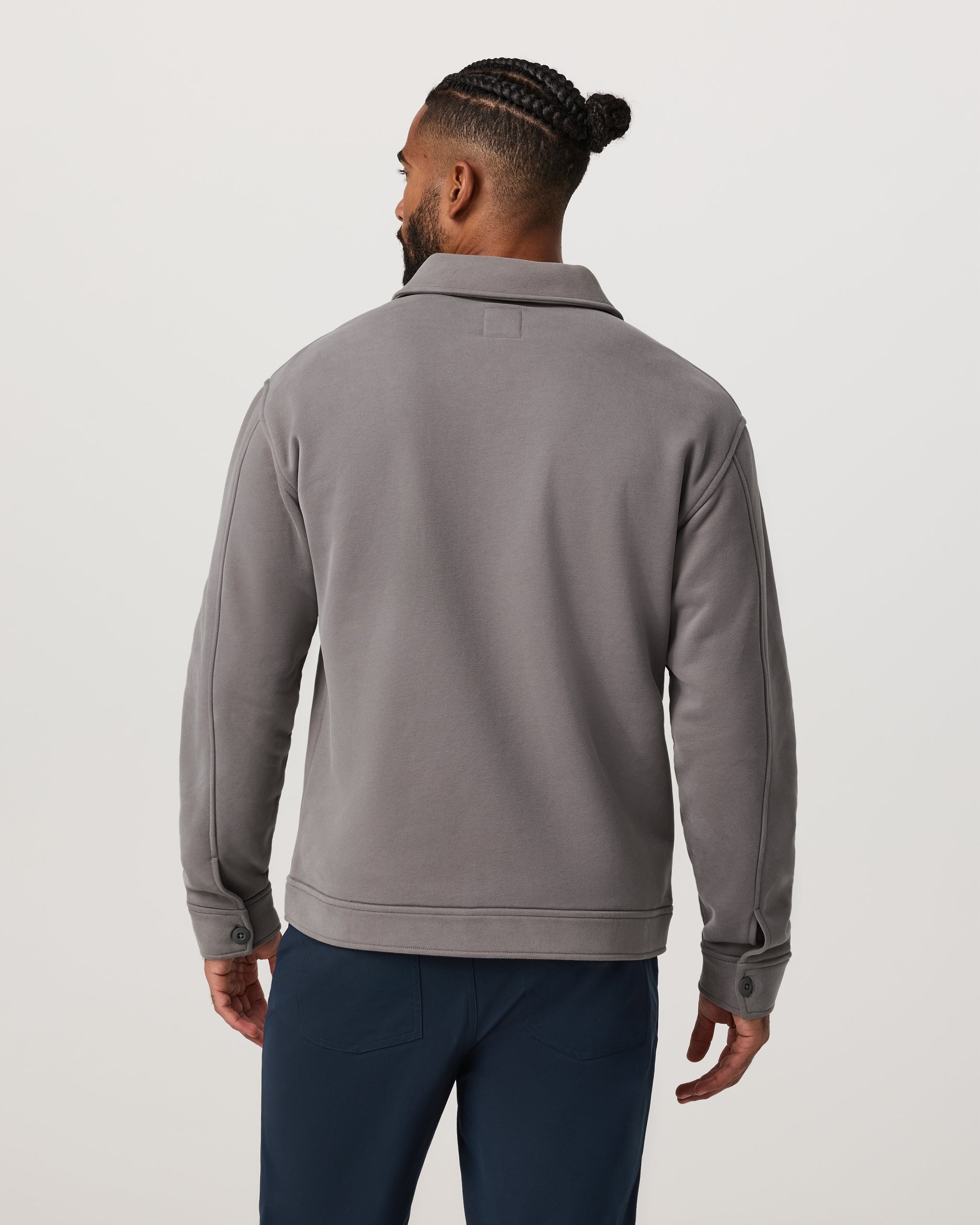Seaside Shirt Jacket | Cavern Grey