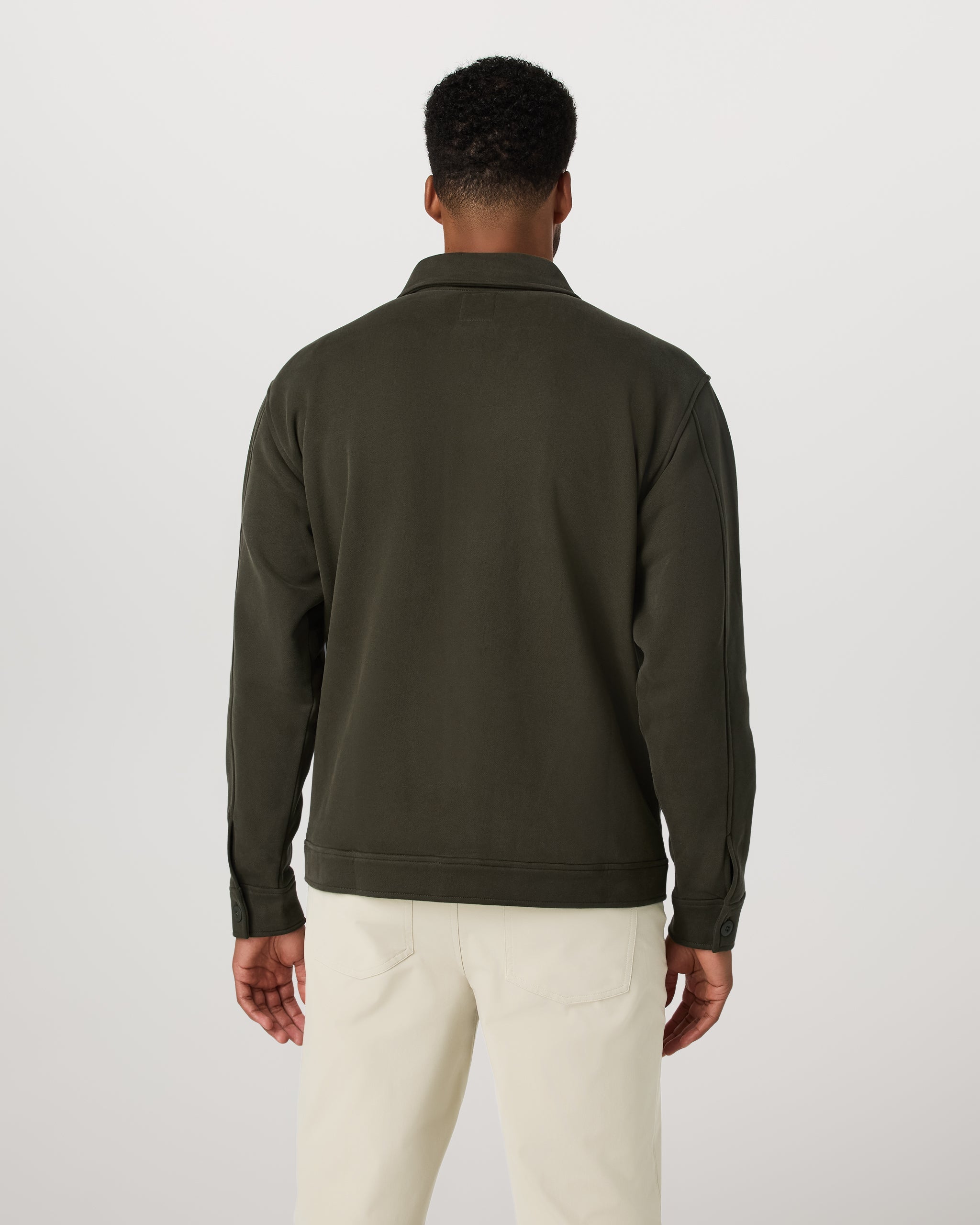 Seaside Shirt Jacket | Olive