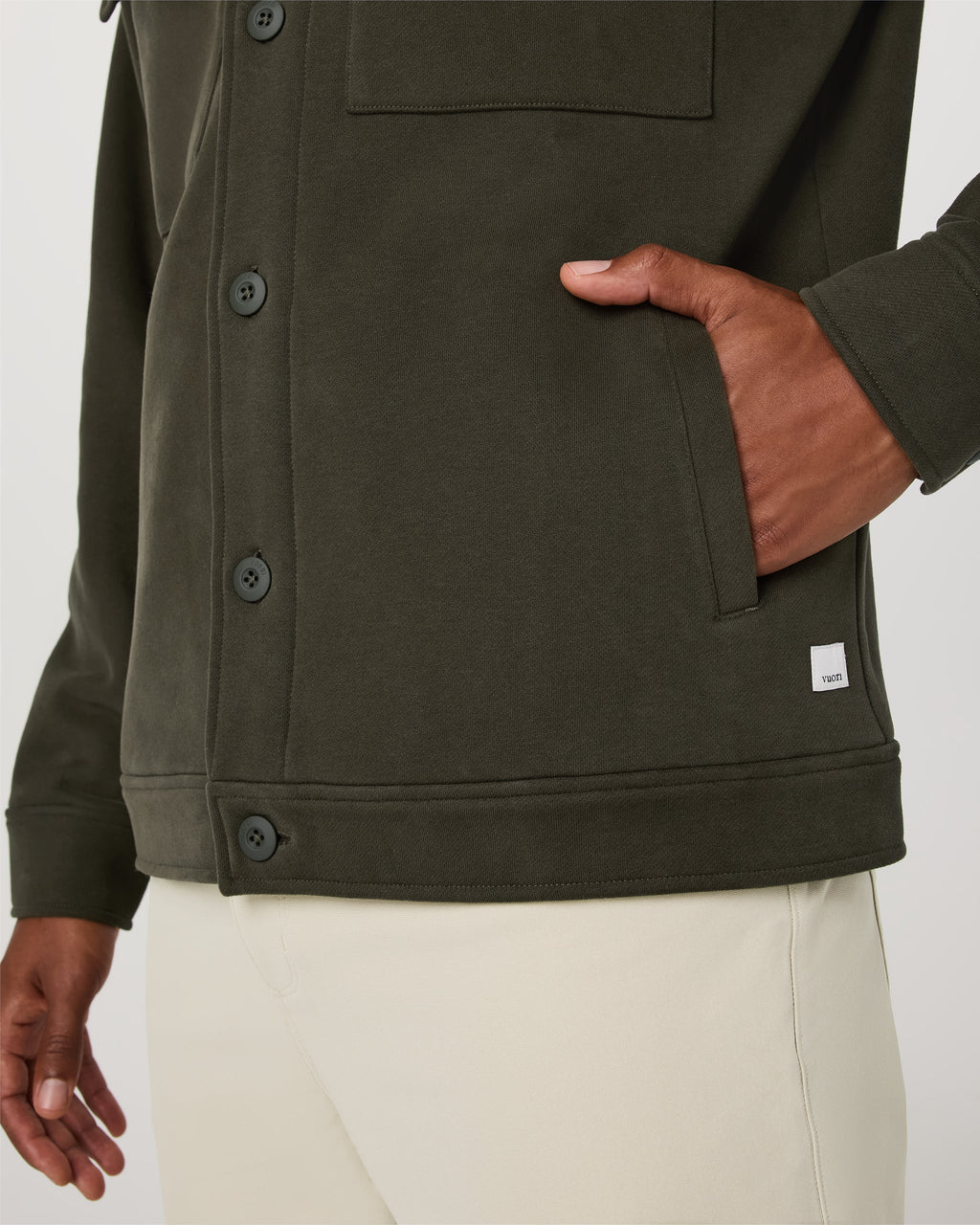 Seaside Shirt Jacket | Olive