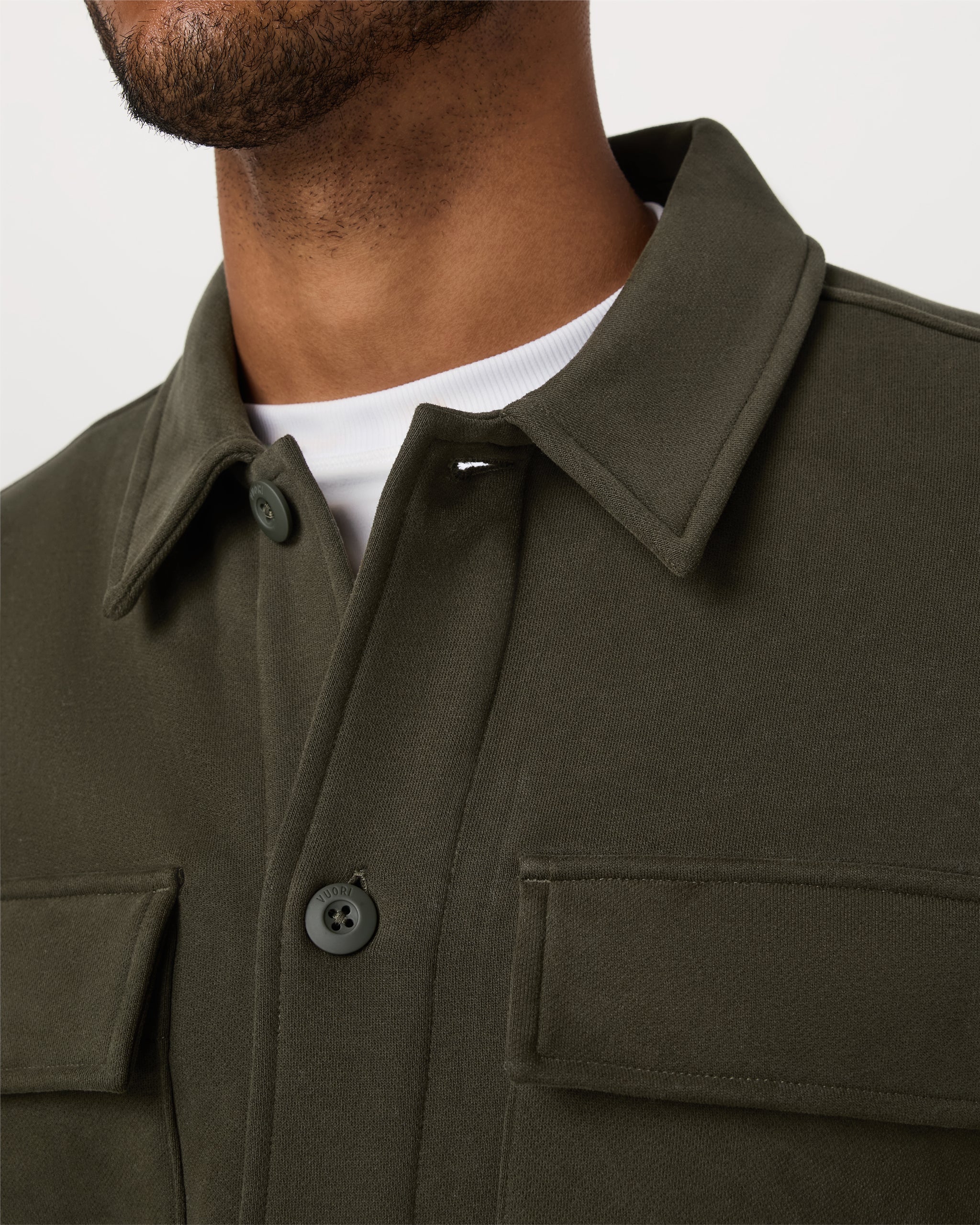 Seaside Shirt Jacket | Olive