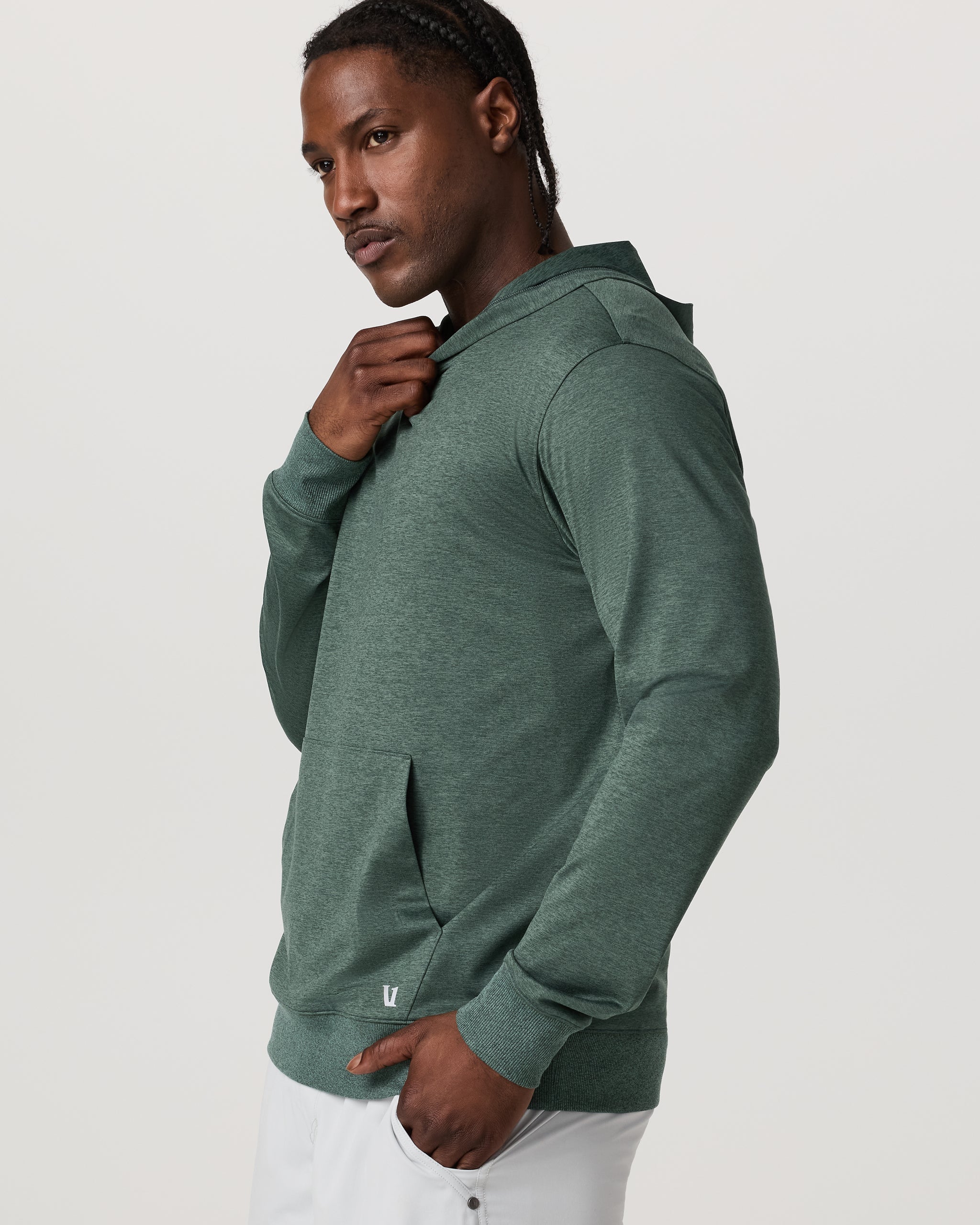 Sunday Hoodie 2.0 | Agate Green Heather