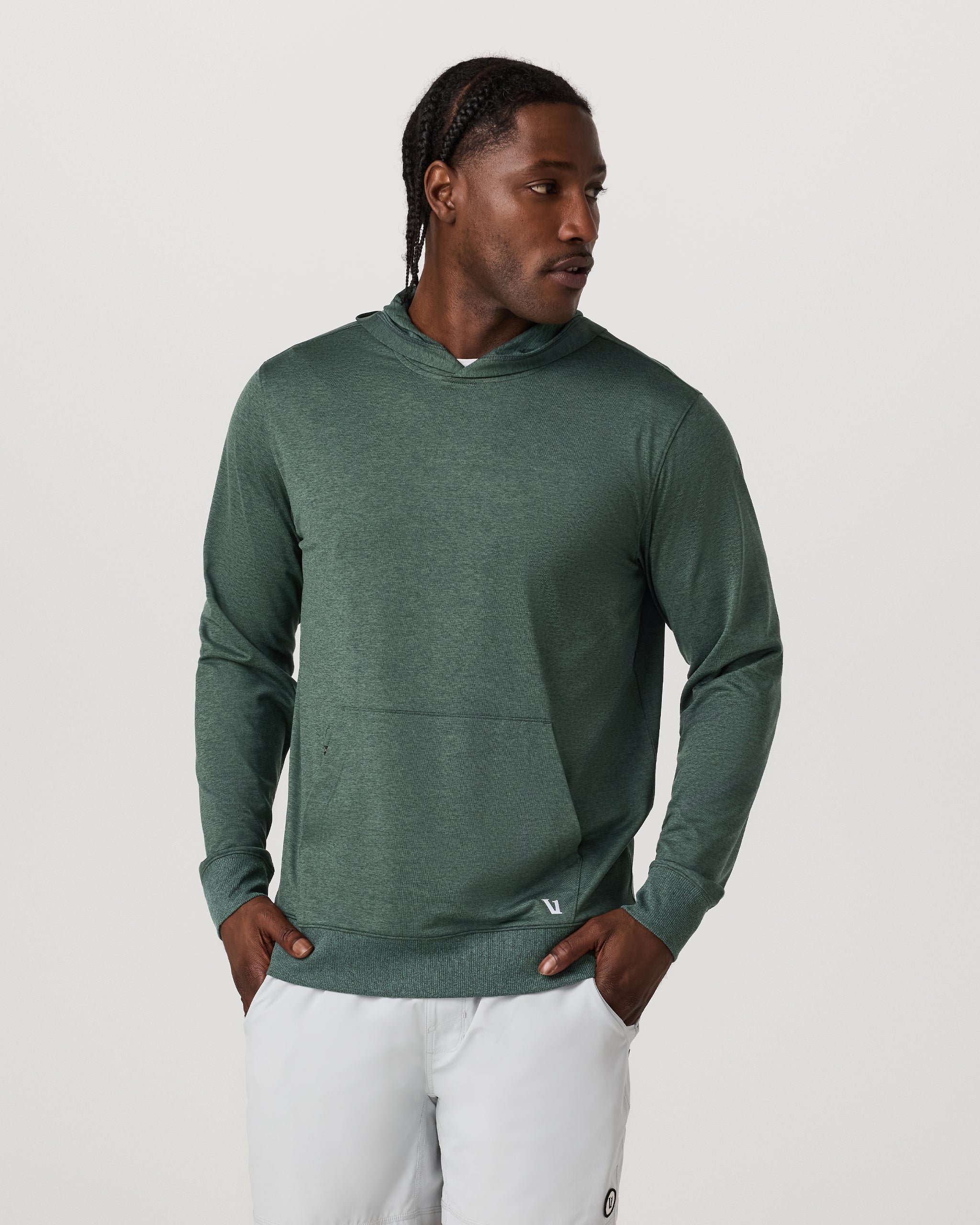 Sunday Hoodie 2.0 | Agate Green Heather
