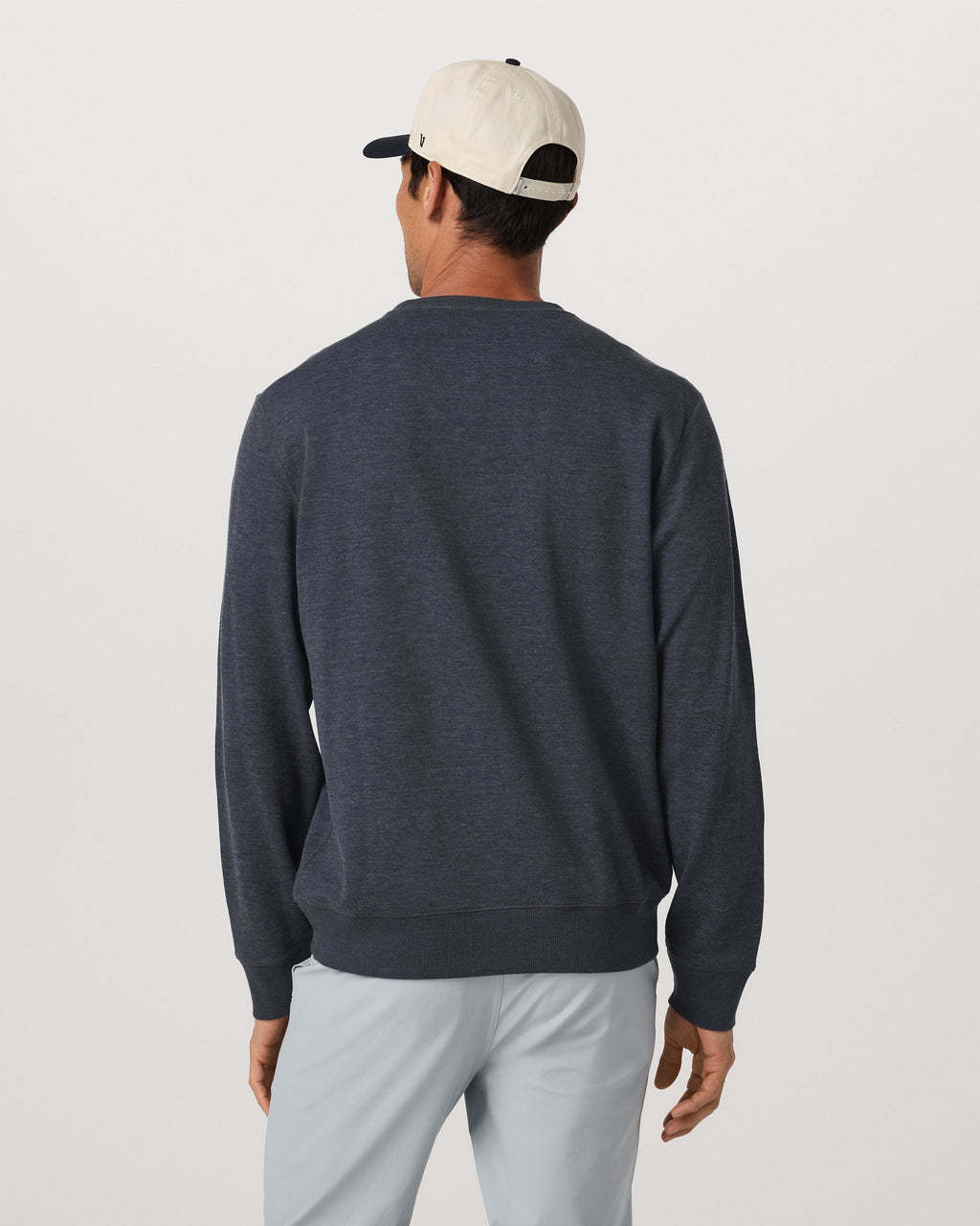 Jeffreys Crew 2.0 | Navy Heather
