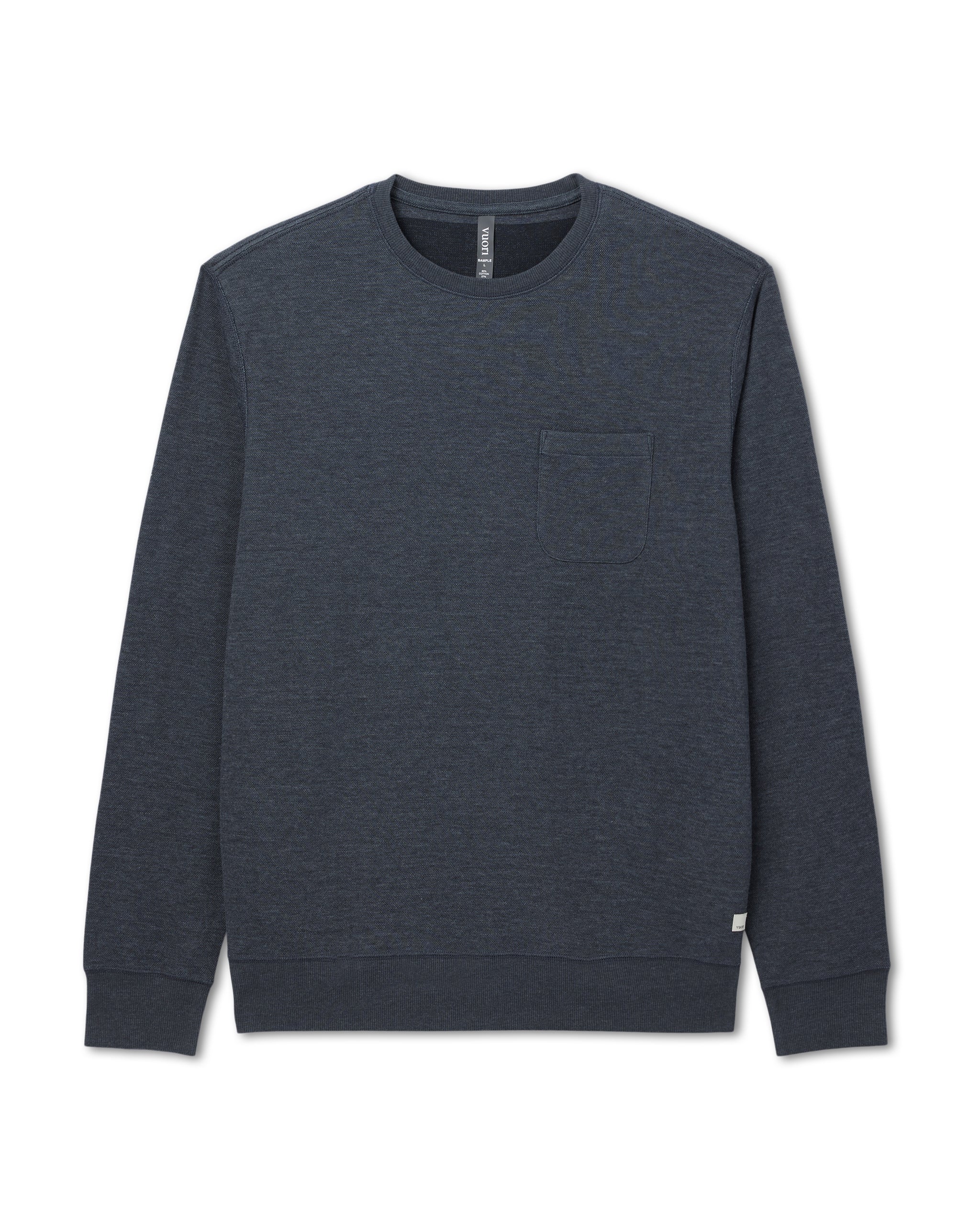 Jeffreys Crew 2.0 | Navy Heather