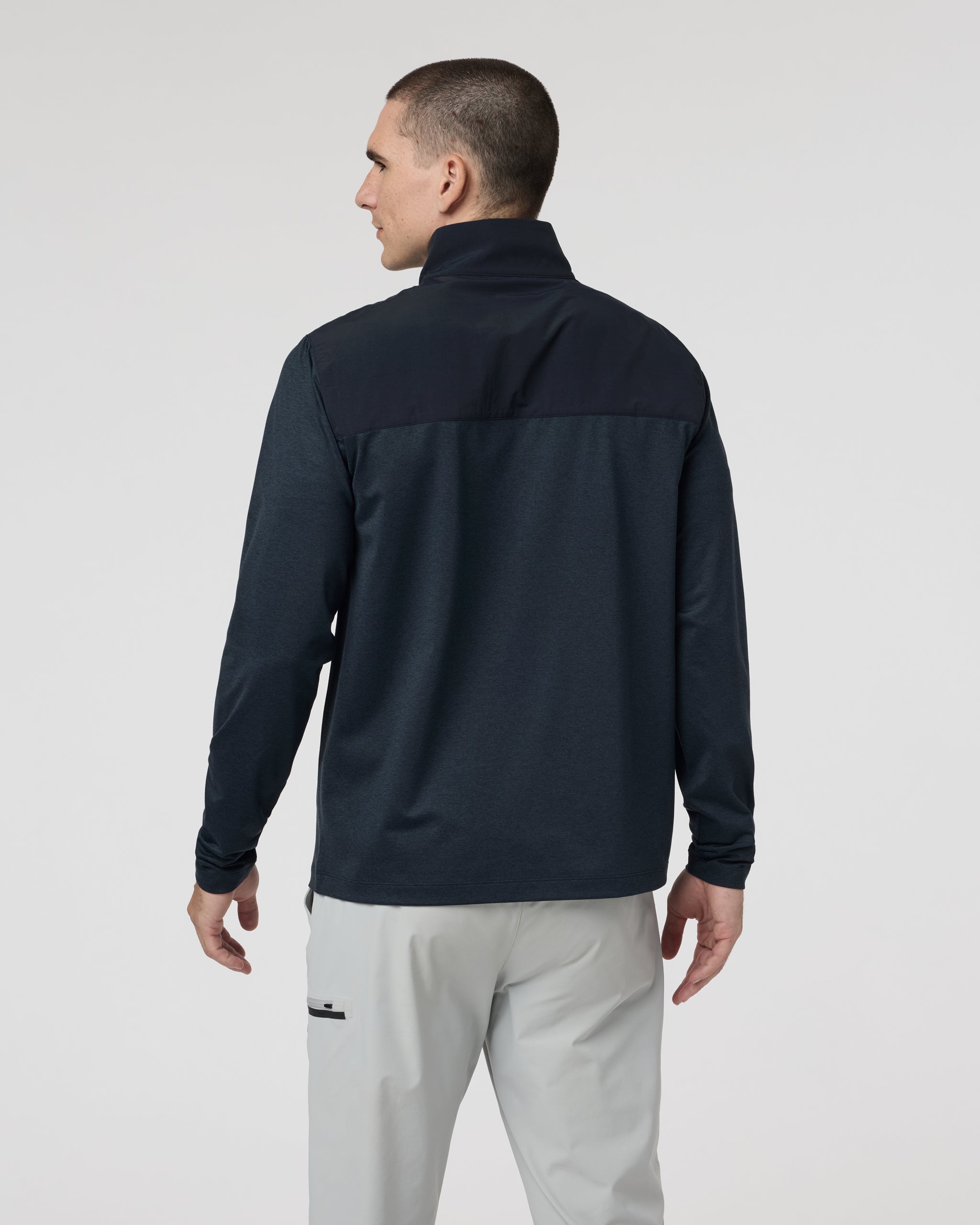 Sunday Element Half Zip | Ink Heather