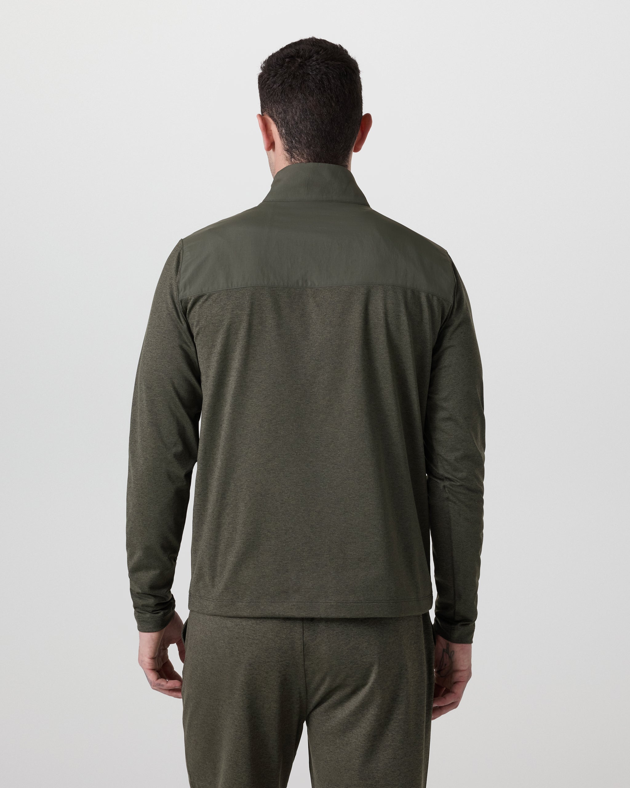 Sunday Element Half Zip | Kale Heather