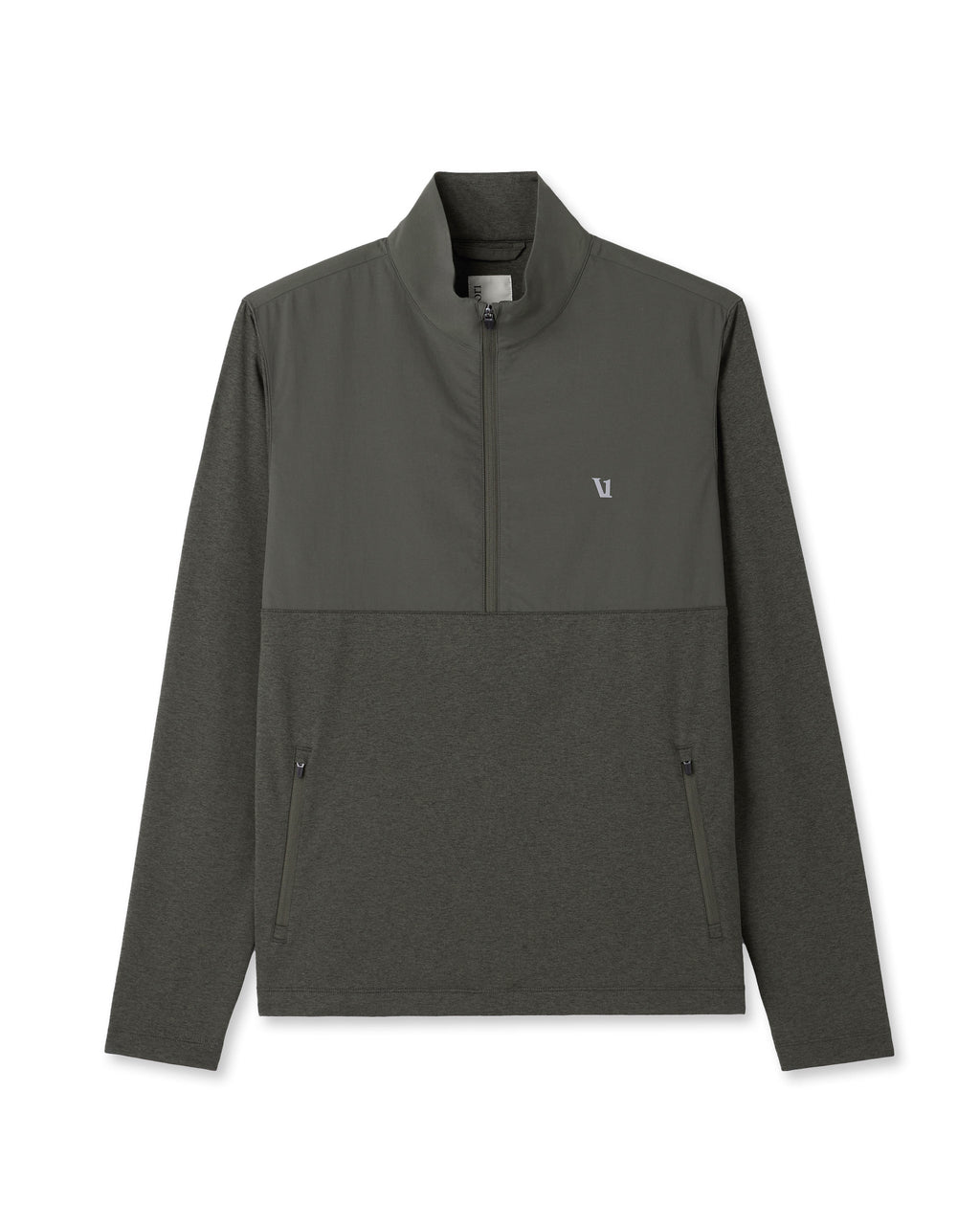 Sunday Element Half Zip | Kale Heather