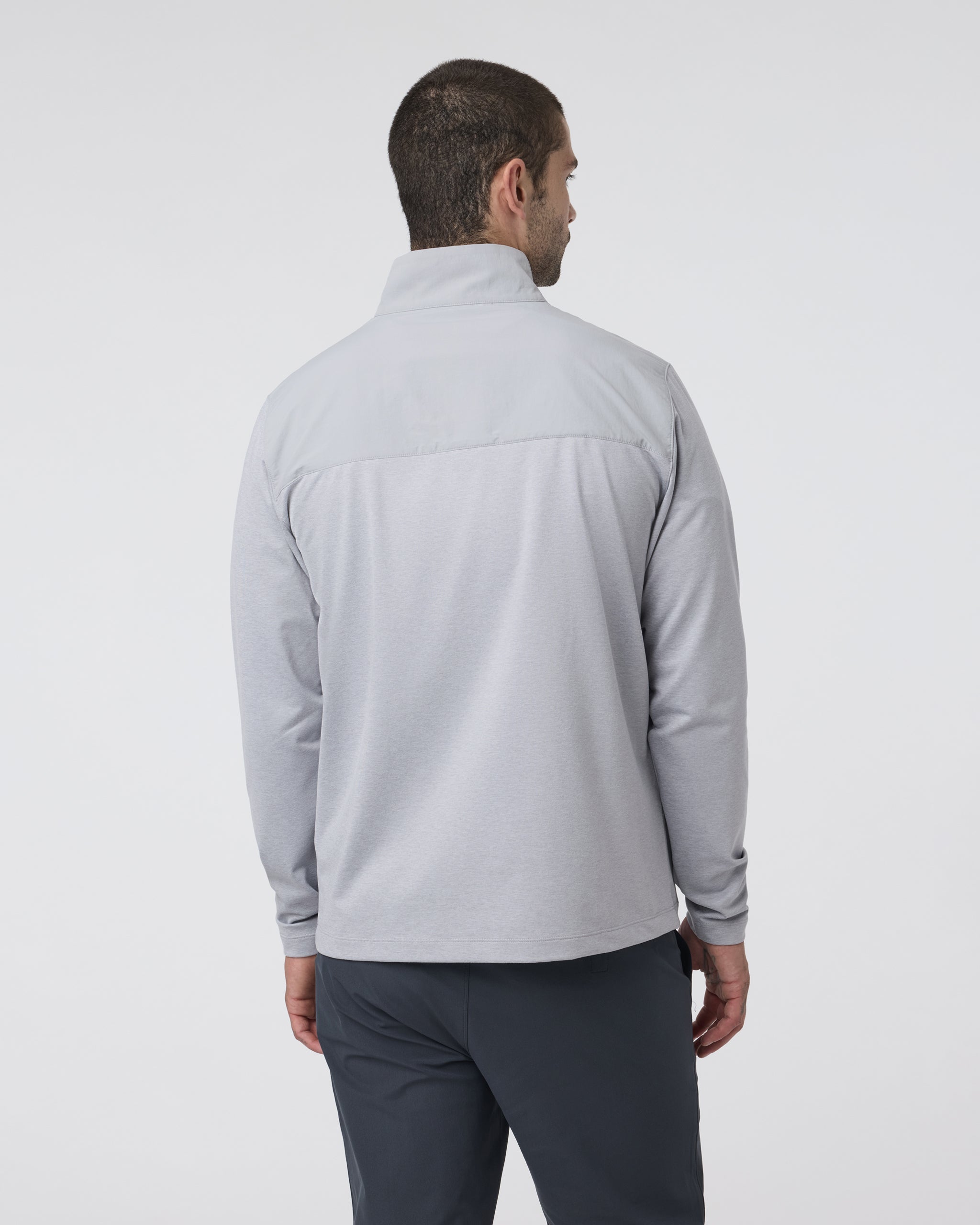 Sunday Element Half Zip | Platinum Heather