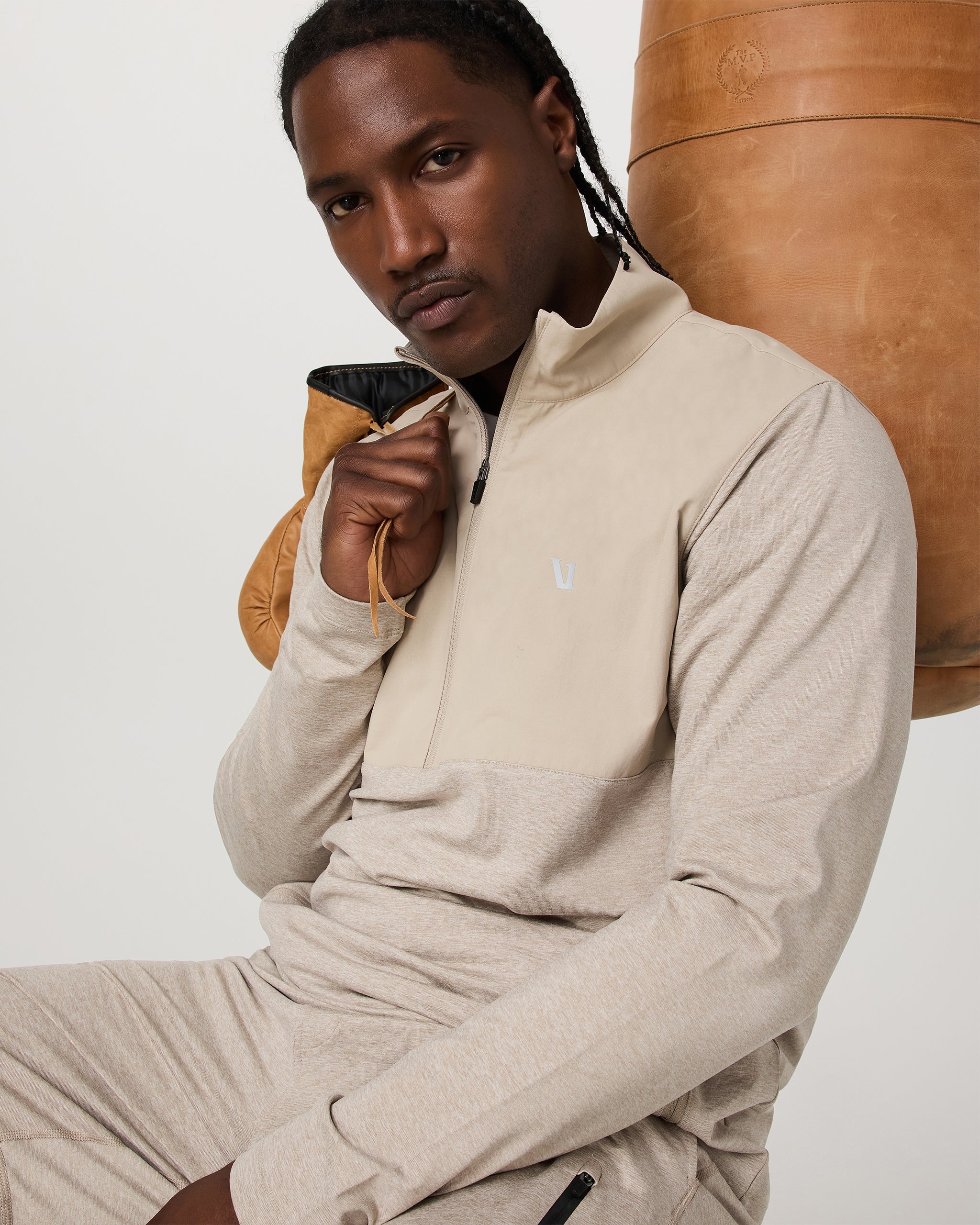 Sunday Element Half Zip | Toast Heather